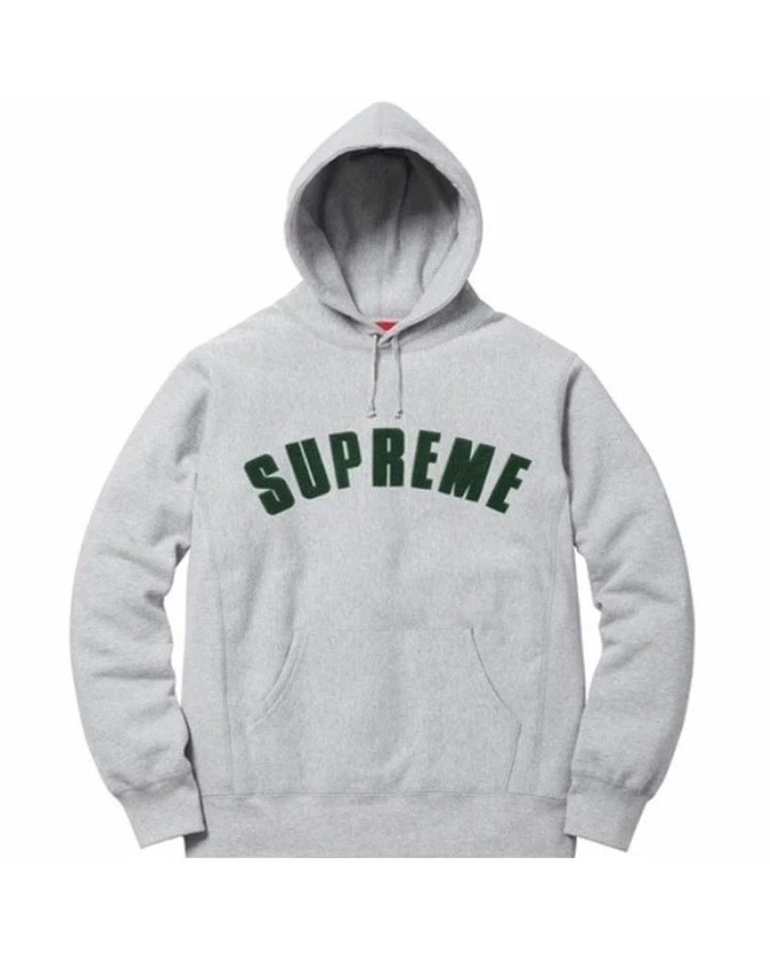 Supreme Supreme Chenille Arc Logo Hooded Sweatshirt Grailed