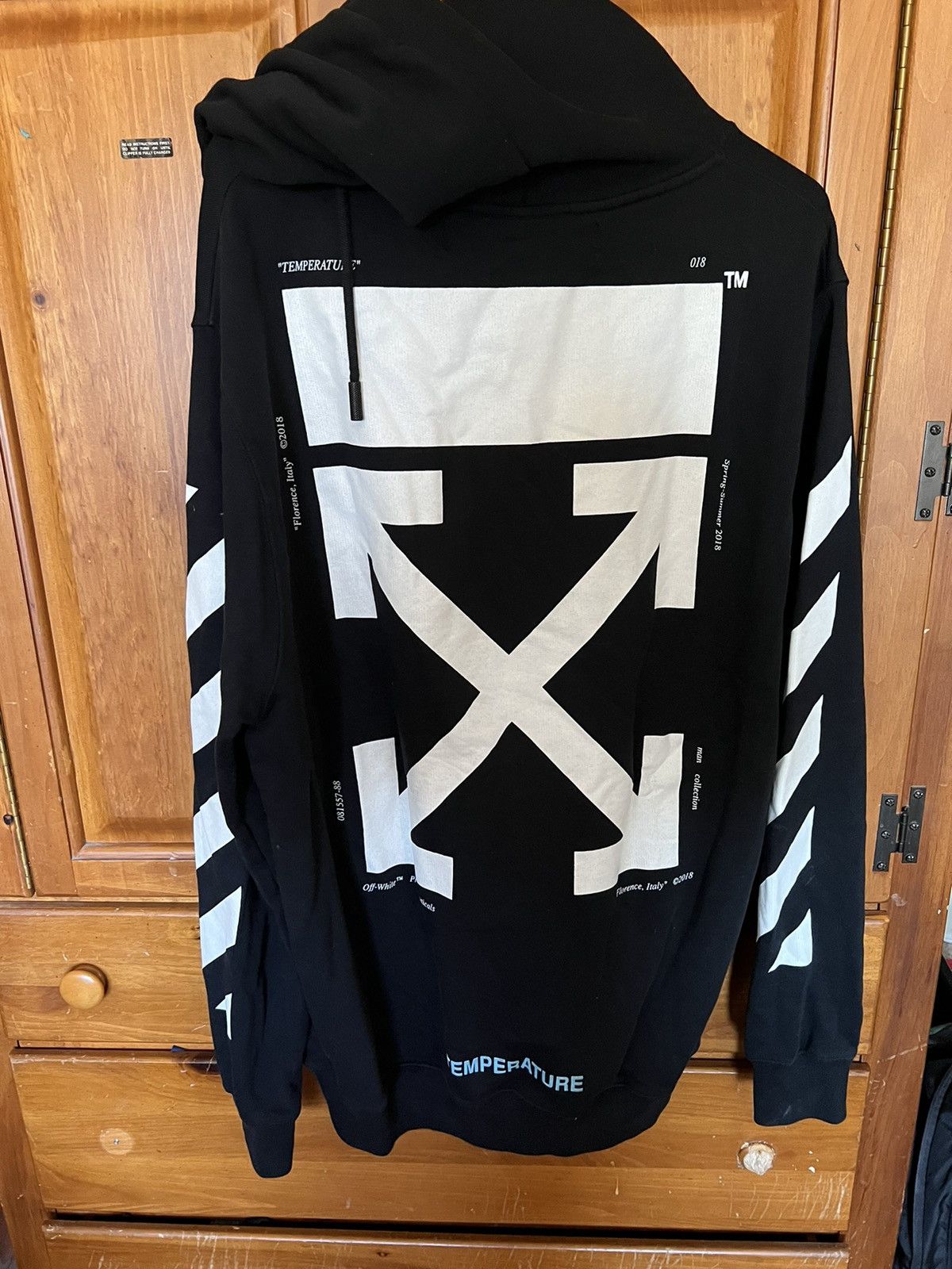 Off-White Off-White Virgil Abloh Mona Lisa Hoodie Size US M / EU 48-50 / 2 - 2 Thumbnail