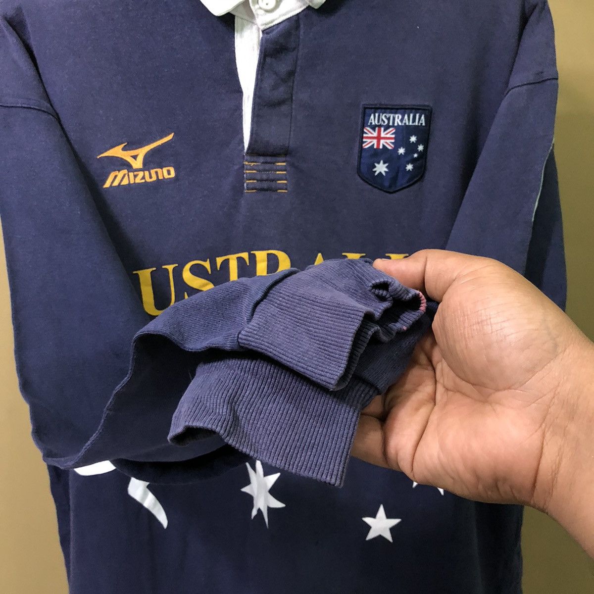 Mizuno × Vintage Vintage Rugby World Cup 1999 Long Sleeve T-Shirt Size US XL / EU 56 / 4 - 6 Thumbnail