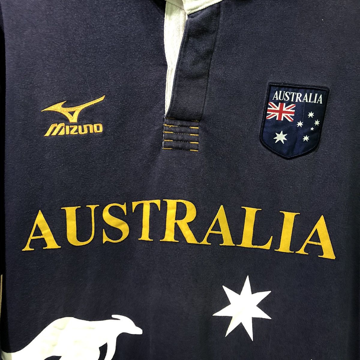 Mizuno × Vintage Vintage Rugby World Cup 1999 Long Sleeve T-Shirt Size US XL / EU 56 / 4 - 2 Thumbnail
