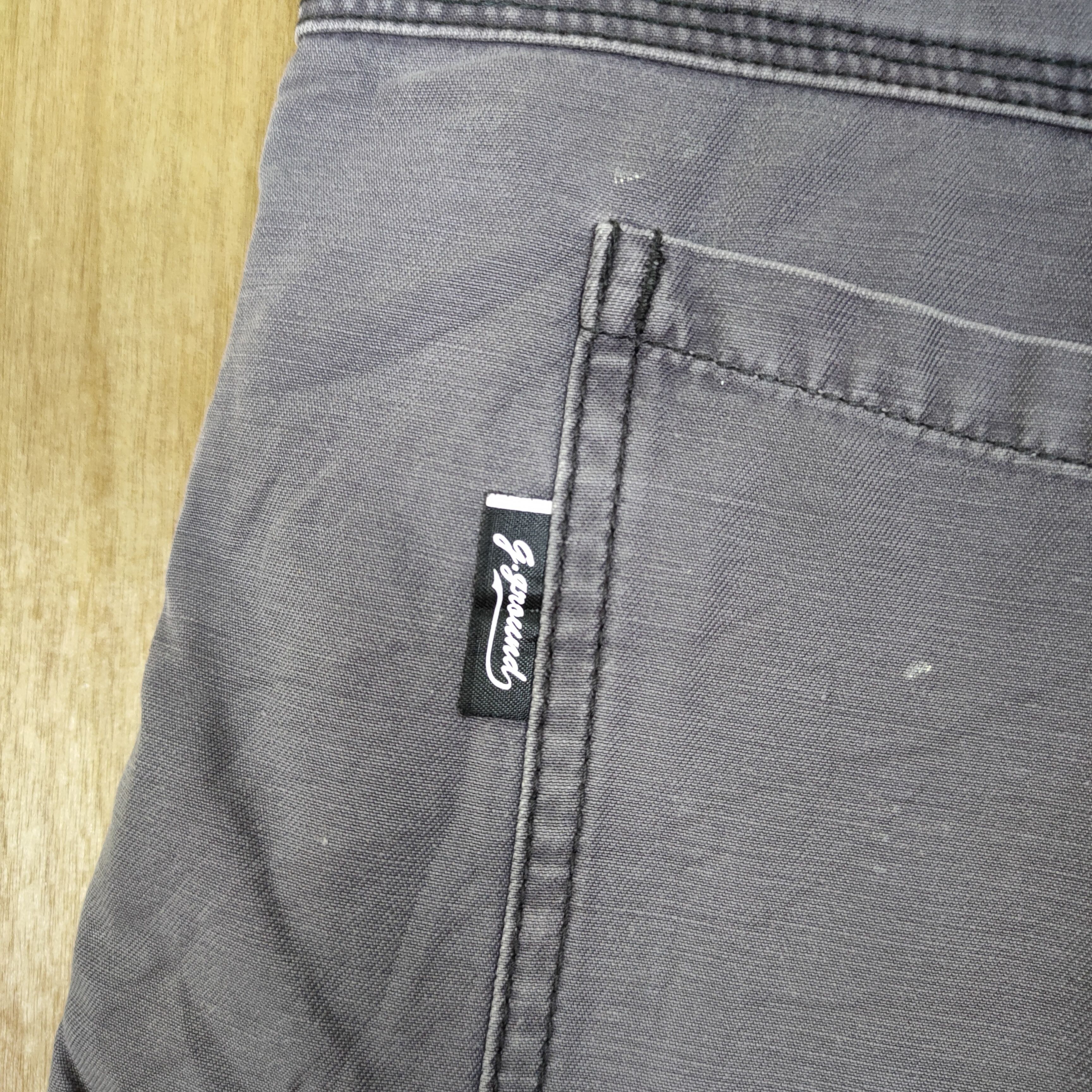 Japanese Brand G.GROUND STAIN/FADED/ WORK WEAR CARGO PANTS Size US 38 / EU 54 - 12 Thumbnail
