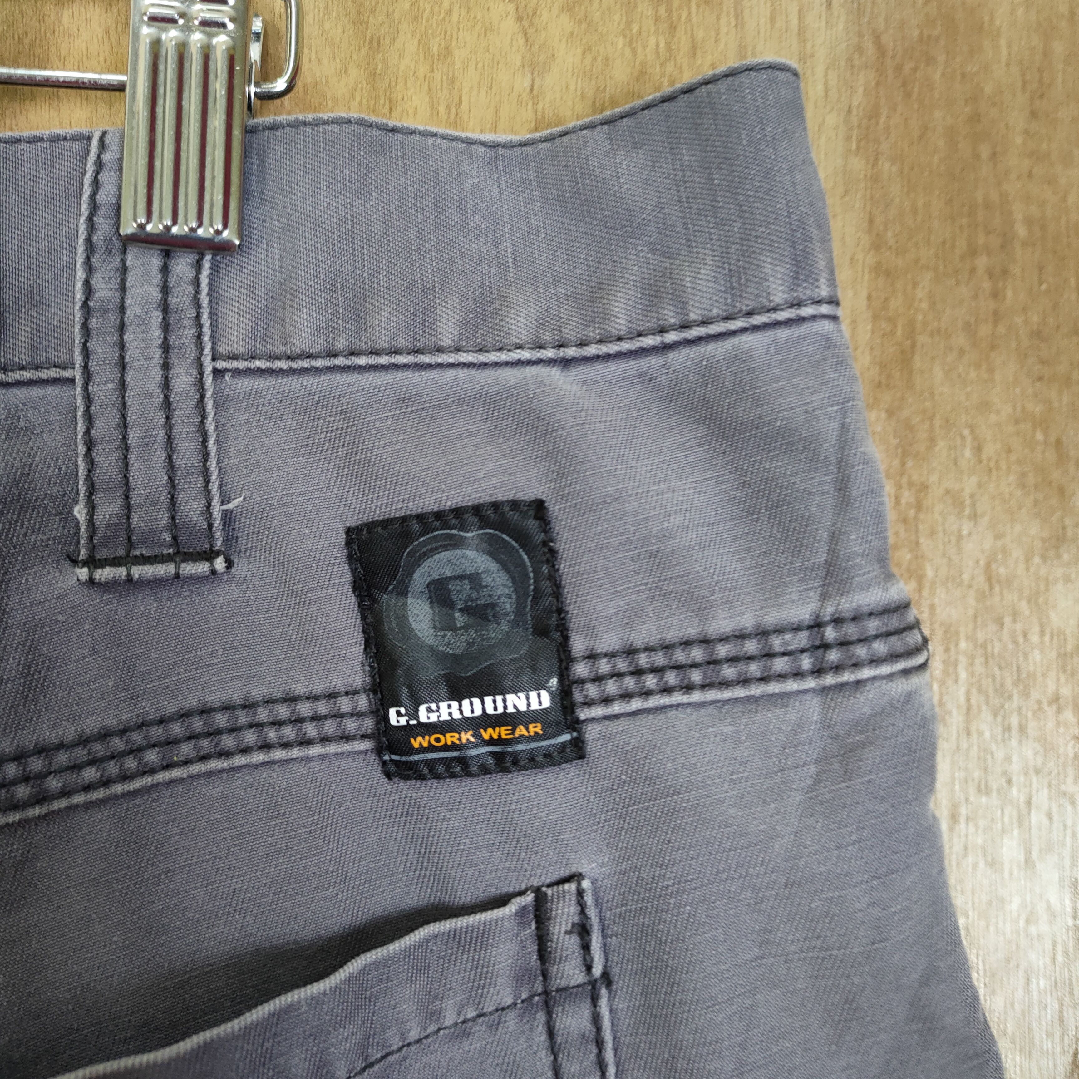 Japanese Brand G.GROUND STAIN/FADED/ WORK WEAR CARGO PANTS Size US 38 / EU 54 - 11 Thumbnail