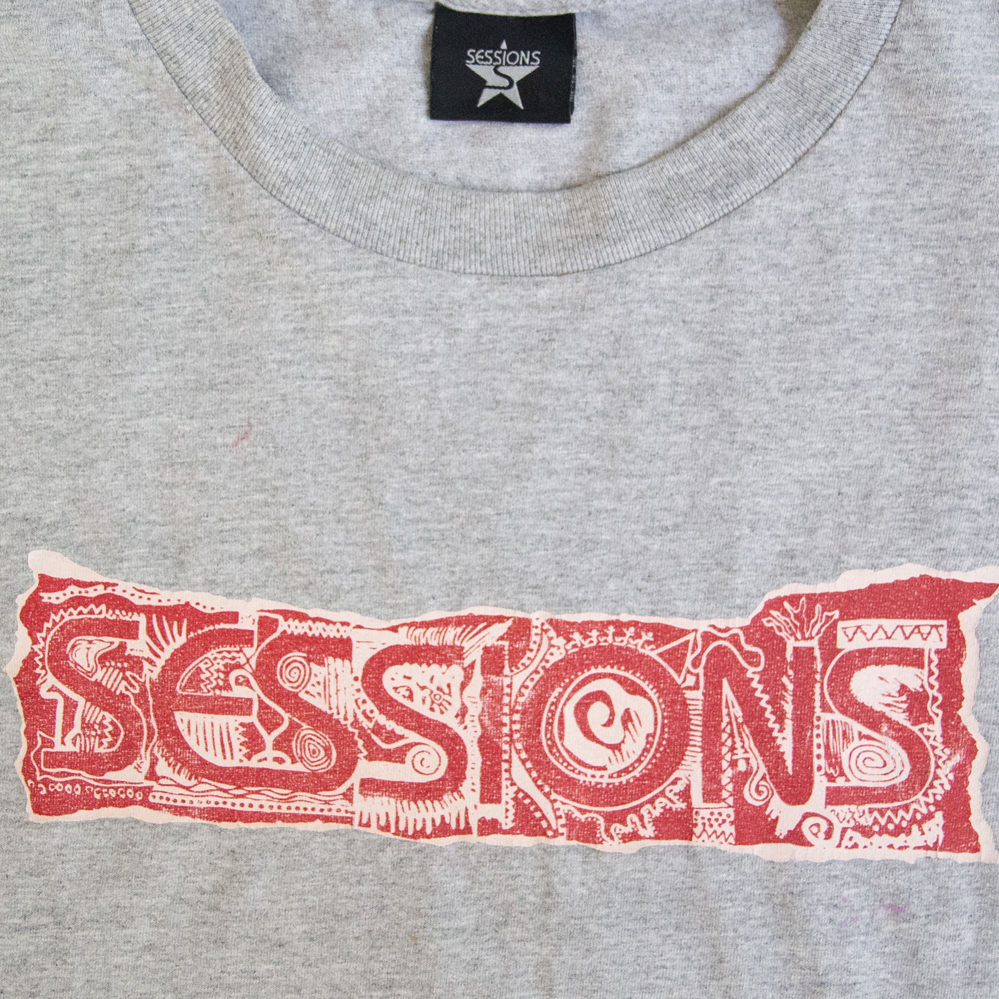 Sessions Vintage 90s Sessions MFG Rare Shirt Large Size US L / EU 52-54 / 3 - 3 Thumbnail