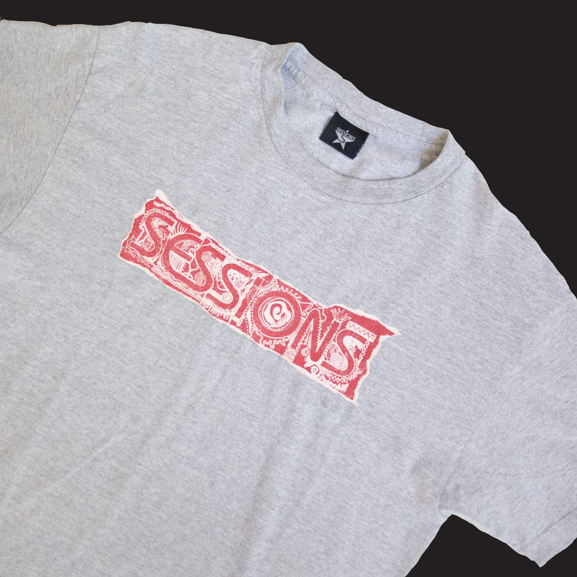 Sessions Vintage 90s Sessions MFG Rare Shirt Large Size US L / EU 52-54 / 3 - 2 Preview