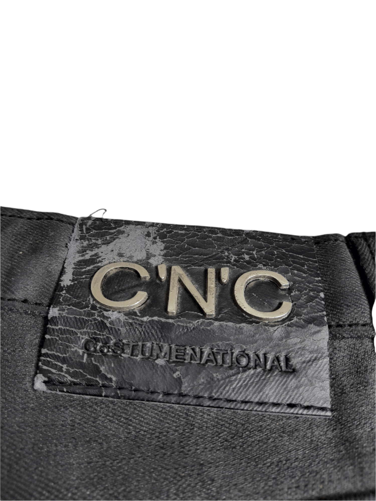 Costume National C.N.C COSTUME NATIONAL DISTRESSED DENIM (D580) Size US 33 - 7 Thumbnail