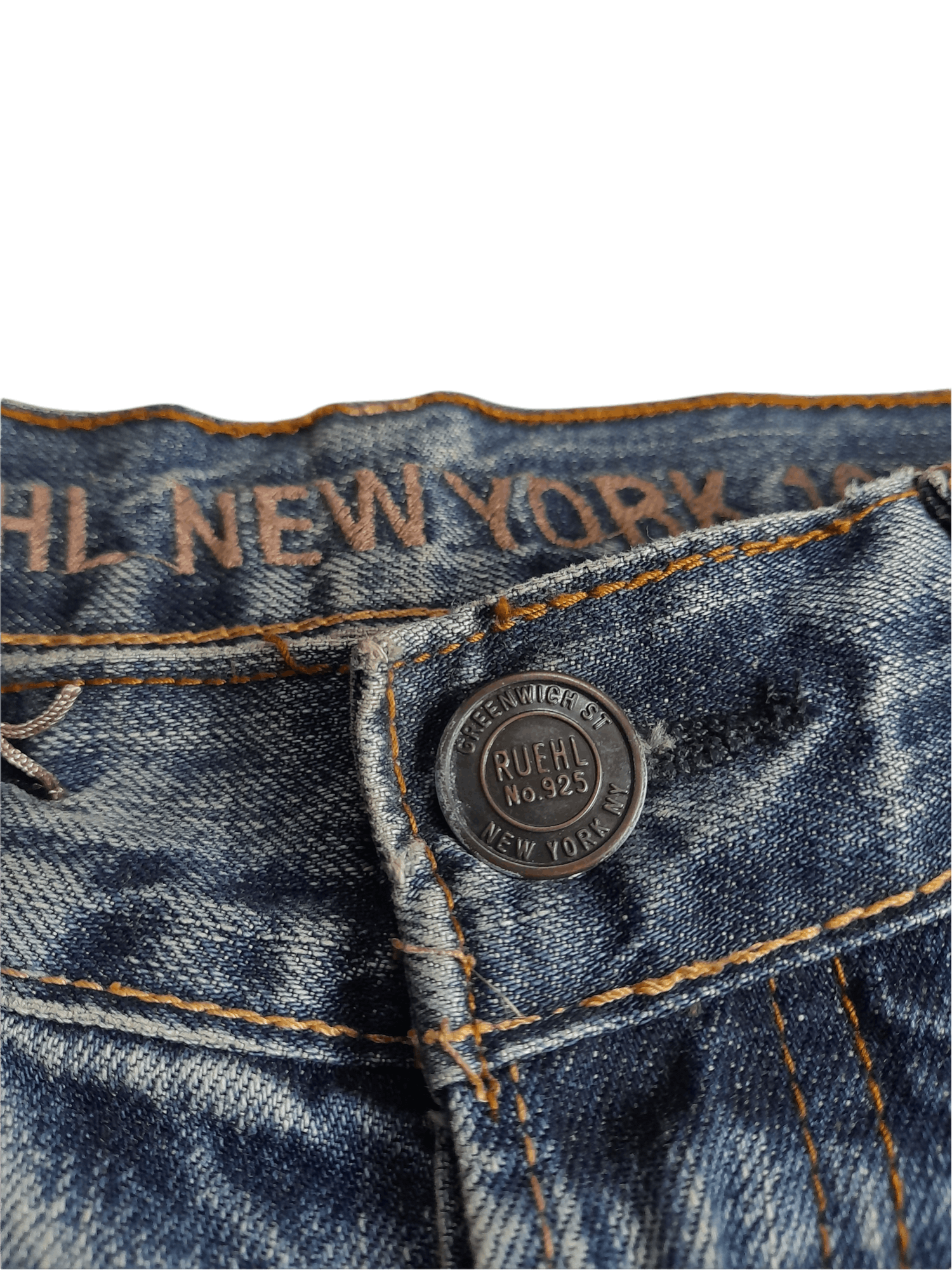 Ruehl No. 925 RUEHL NO.925 DISTRESSED DENIM (D581) Size US 34 / EU 50 - 10 Thumbnail