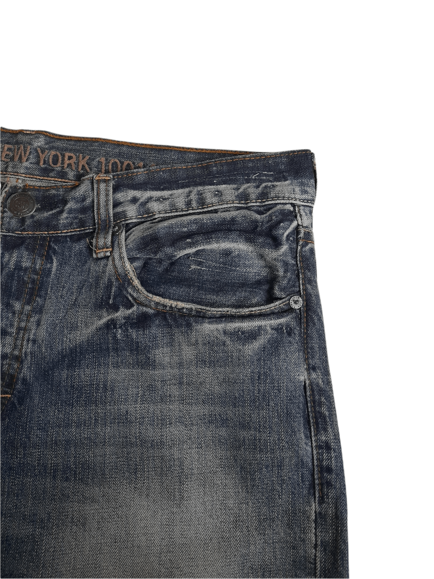 Ruehl No. 925 RUEHL NO.925 DISTRESSED DENIM (D581) Size US 34 / EU 50 - 12 Thumbnail