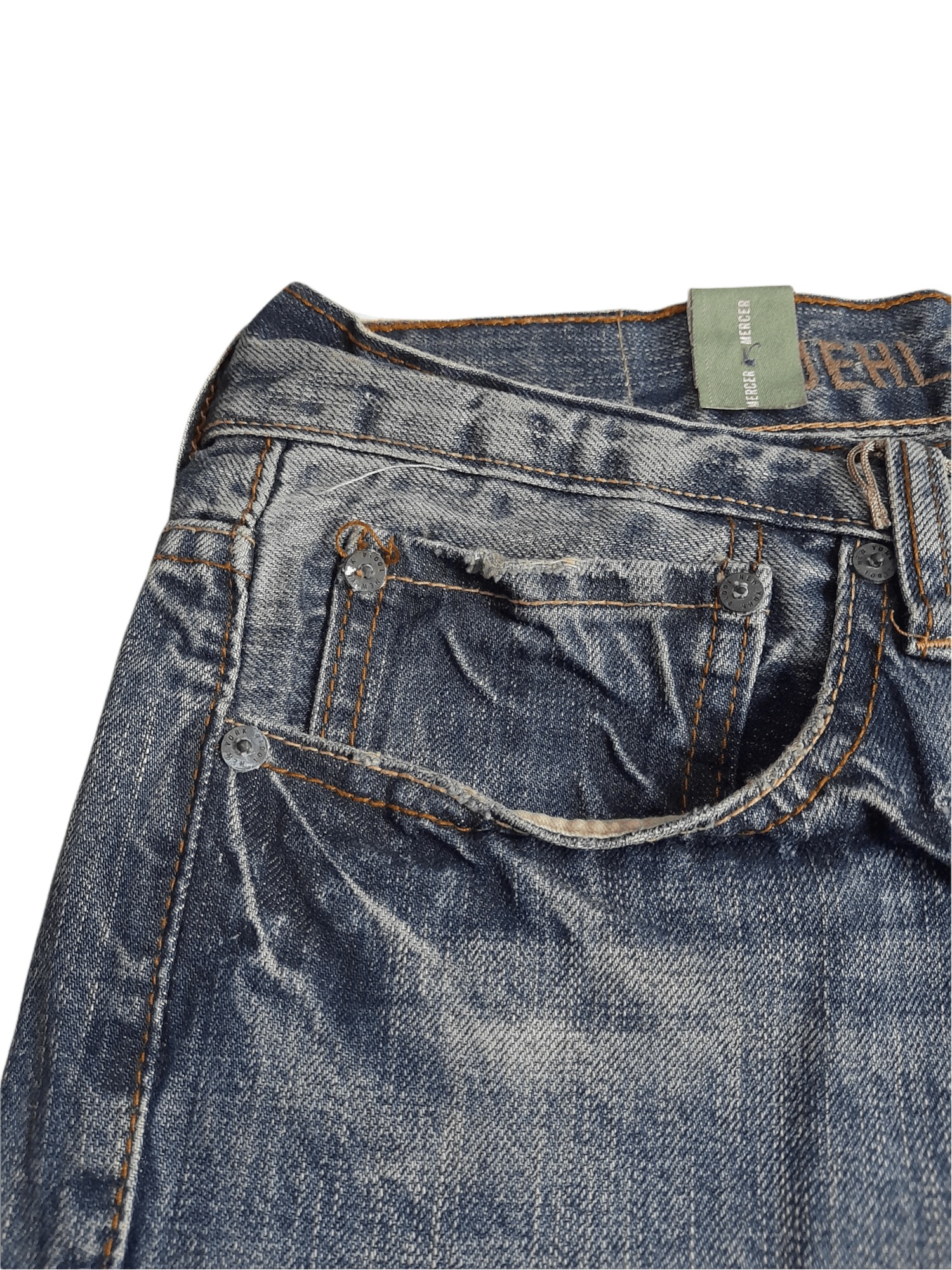 Ruehl No. 925 RUEHL NO.925 DISTRESSED DENIM (D581) Size US 34 / EU 50 - 11 Thumbnail