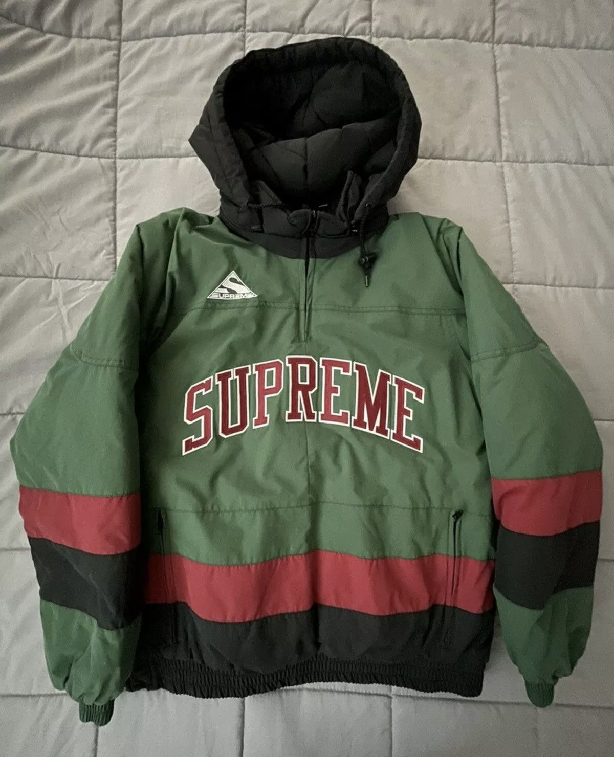 Supreme Puffy Hockey Pullover | Grailed