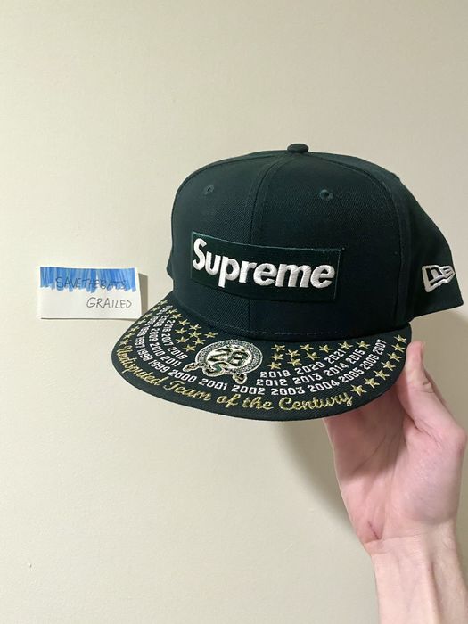 Supreme Undisputed Box Logo New Era 7 1/2 | Grailed