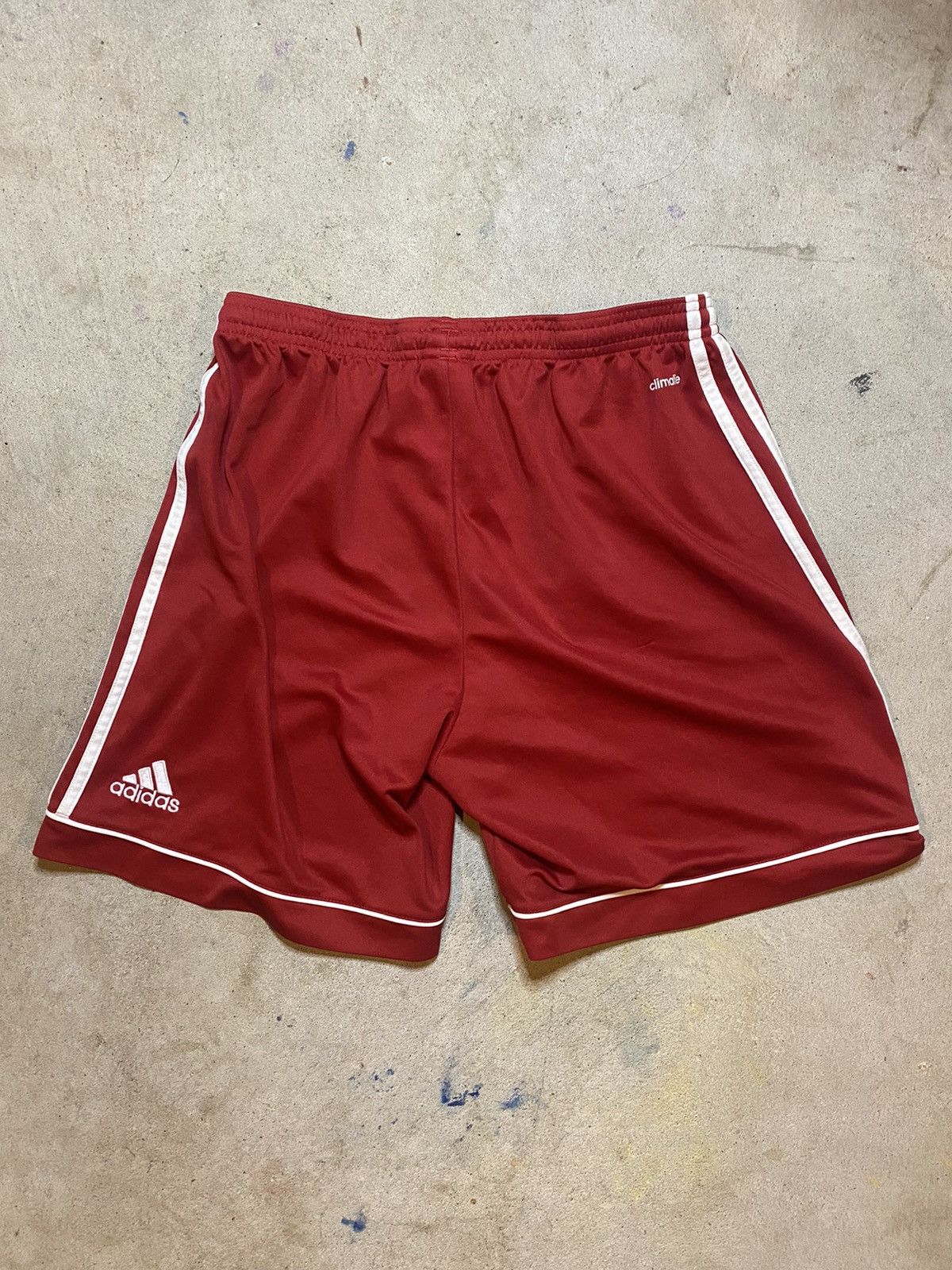 Adidas Red Soccer Shorts | Grailed