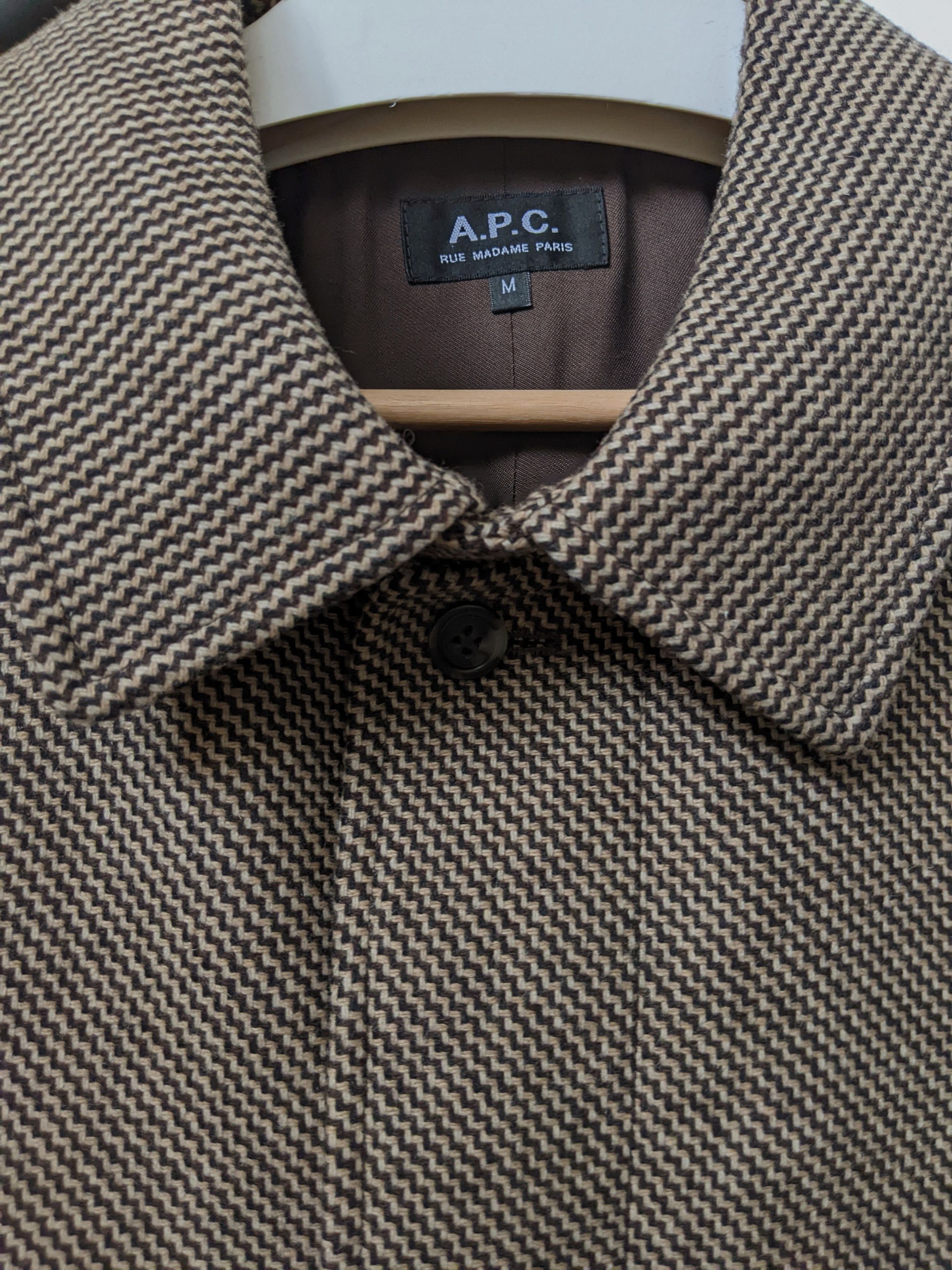 Apc ivan outlet coat