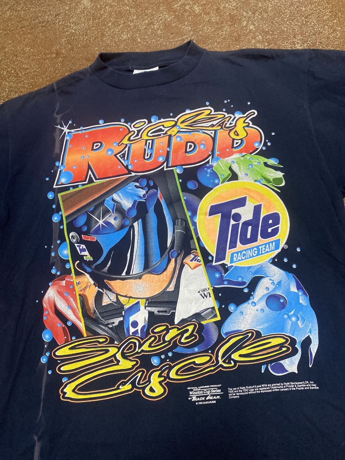 Logo Athletic × NASCAR × Vintage 1998 Ricky Rudd Nascar Tide Racing ...