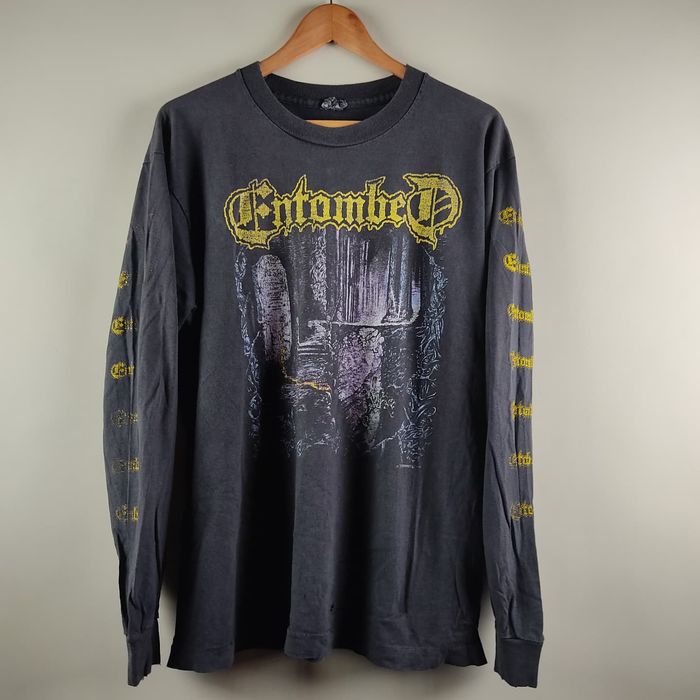 Vintage 1990 Entombed Left Hand Path Earache Longsleeve | Grailed