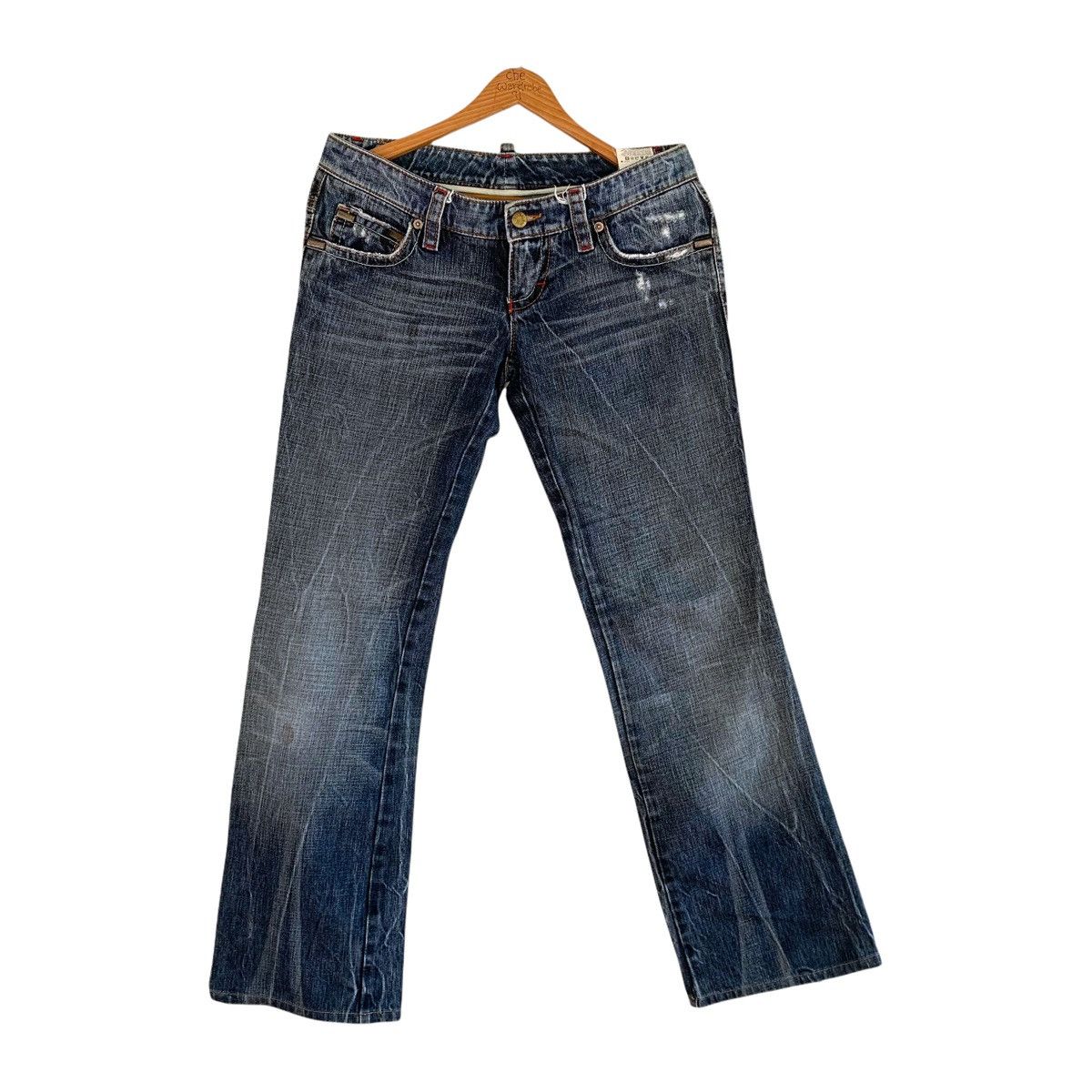 関税送料込♪DSQUARED2/Cropped Tiger Embroidered Jeans s-l400.png