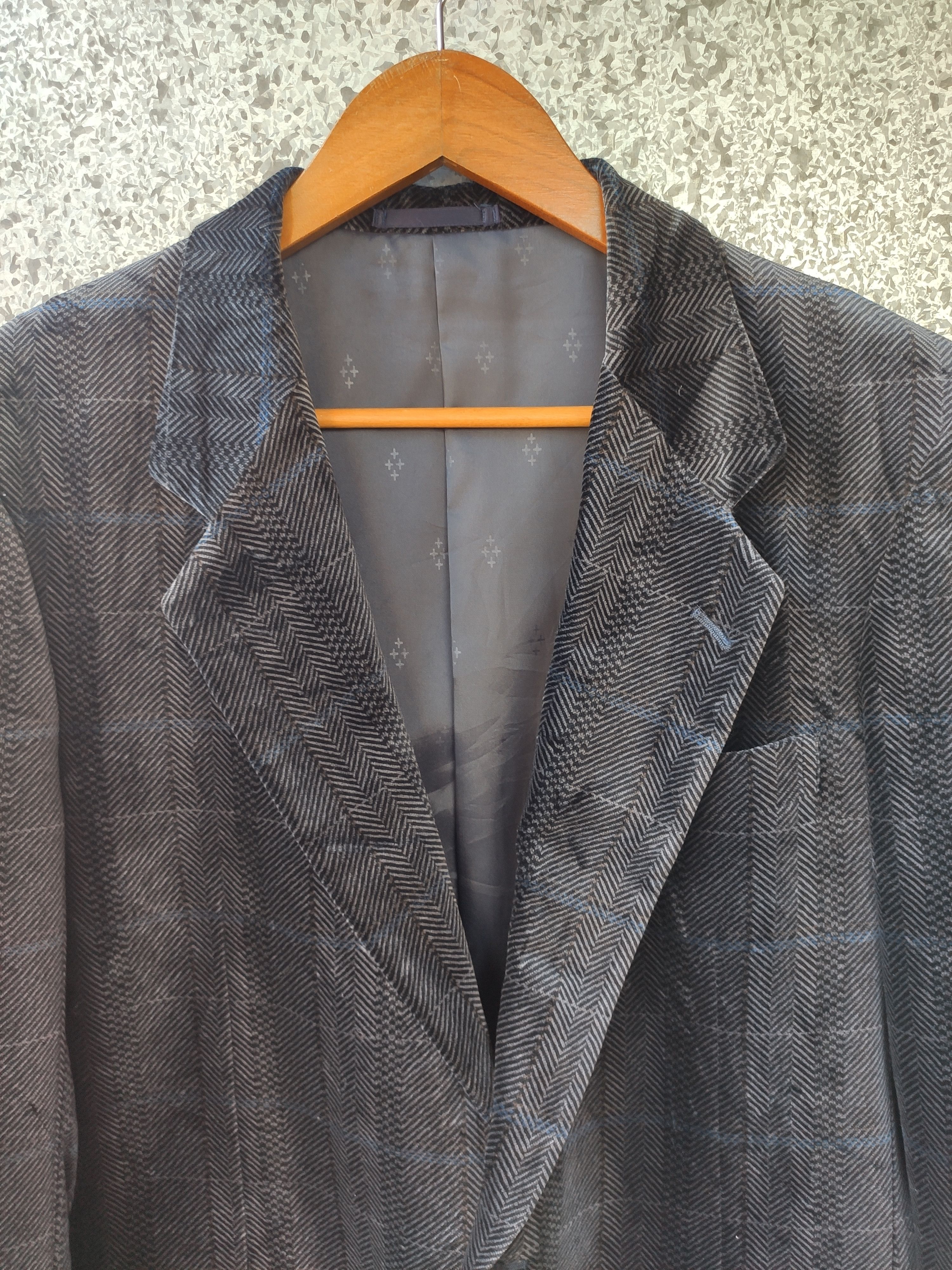 Japanese Brand Nie Dieck Blazer Velvet Corduroy Size US M / EU 48-50 / 2 - 2 Thumbnail