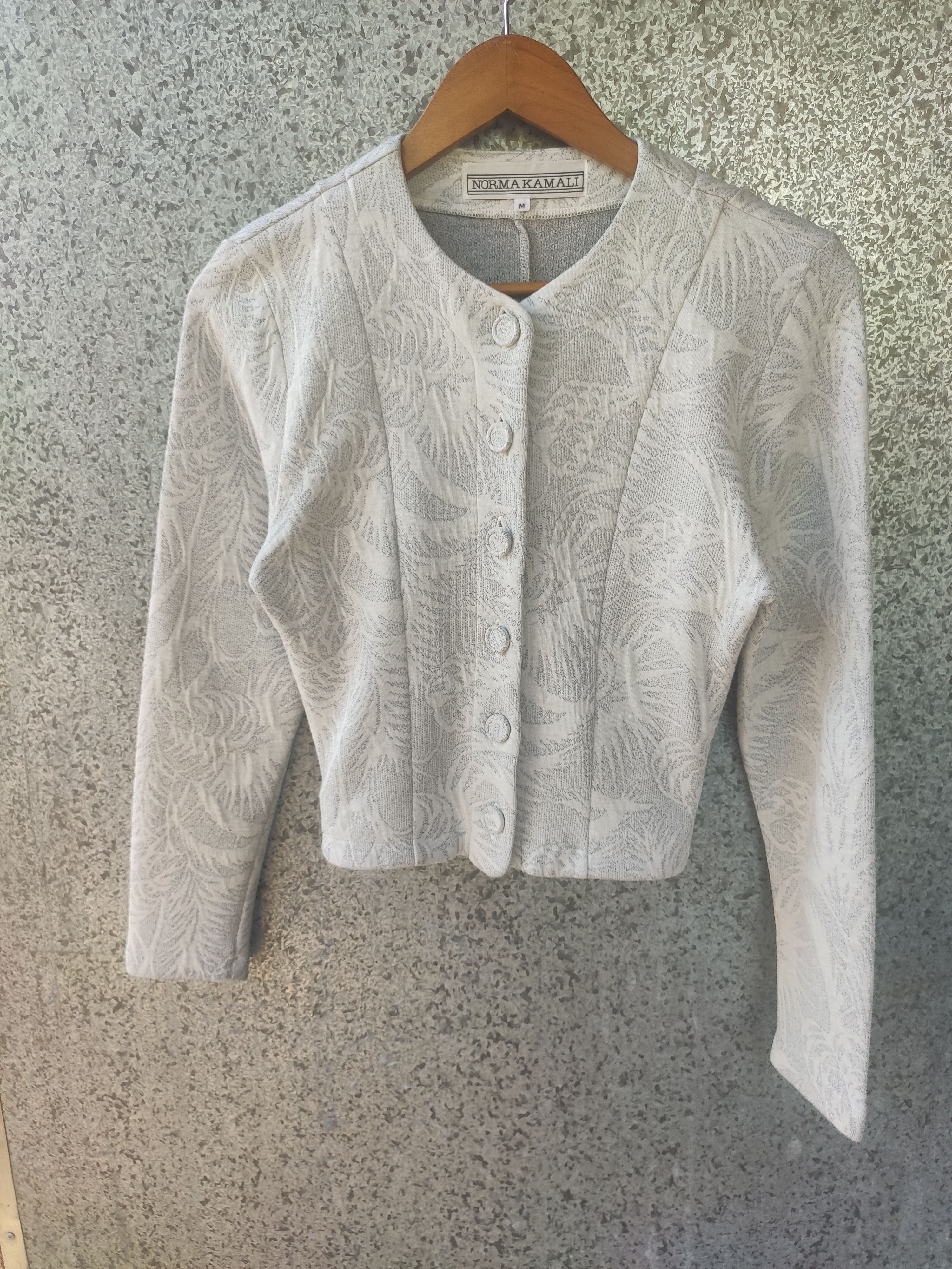 Norma Kamali Vintage Norma Kamali button jacket Size S / US 4 / IT 40 - 1 Thumbnail