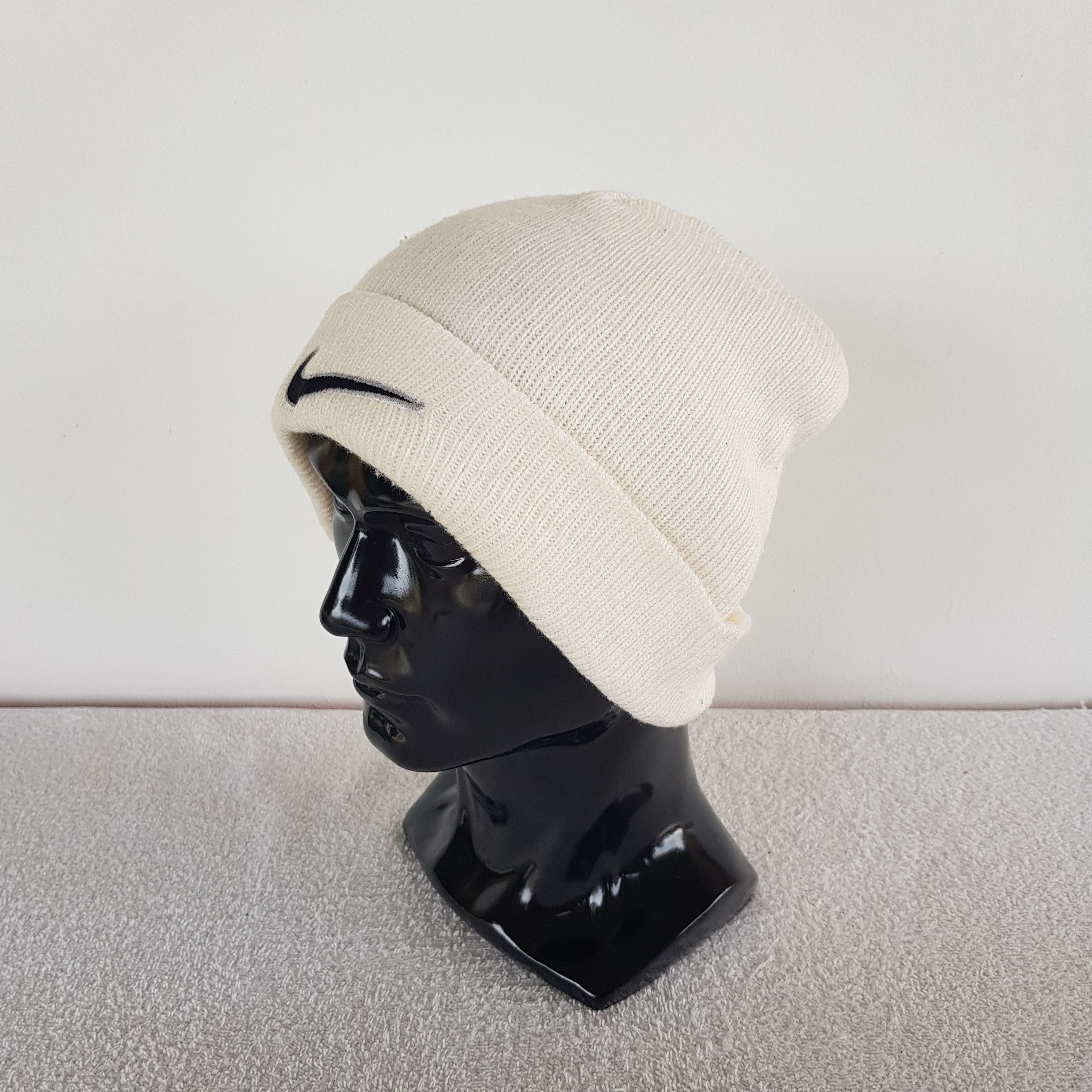 Vintage Vintage Nike Beanie Nike Swoosh Snow Cap Nike ACG Hats Size ONE SIZE - 2 Thumbnail