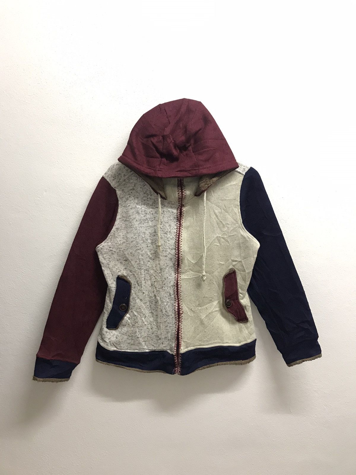 Japanese Brand POWER TO THE PEOPLE HODDIE ZIPPER Size US S / EU 44-46 / 1 - 1 Thumbnail