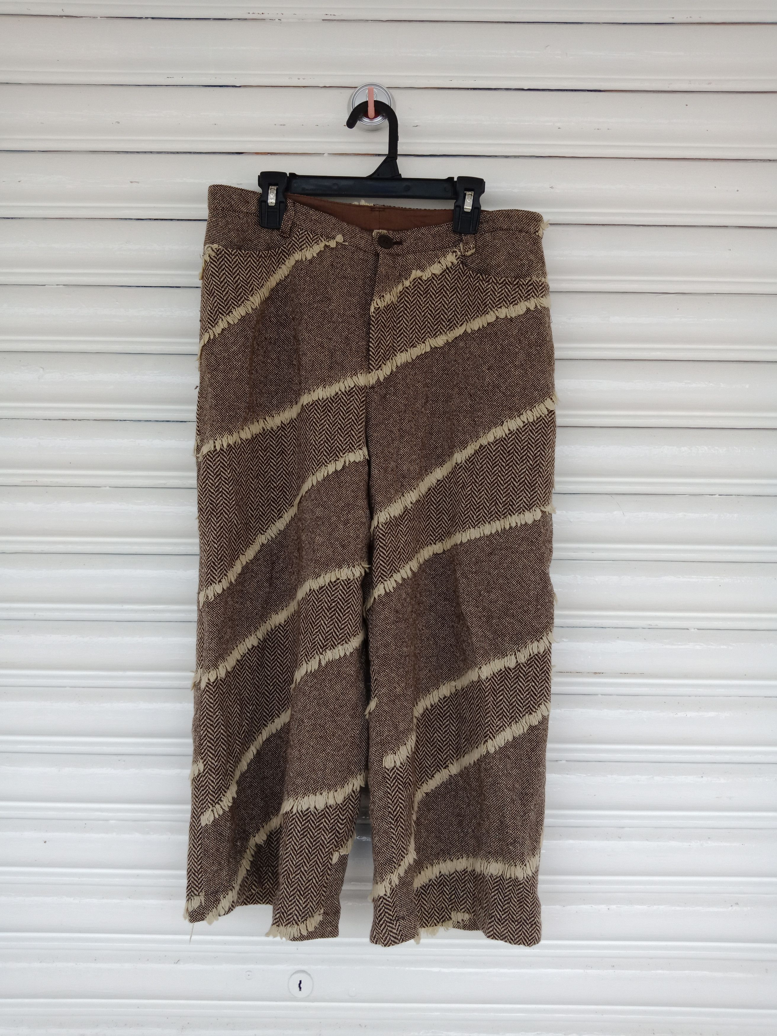Japanese Brand Keiko Kish By Nosh Distressed Two Tones Threads Design Size US 30 / EU 46 - 1 Thumbnail