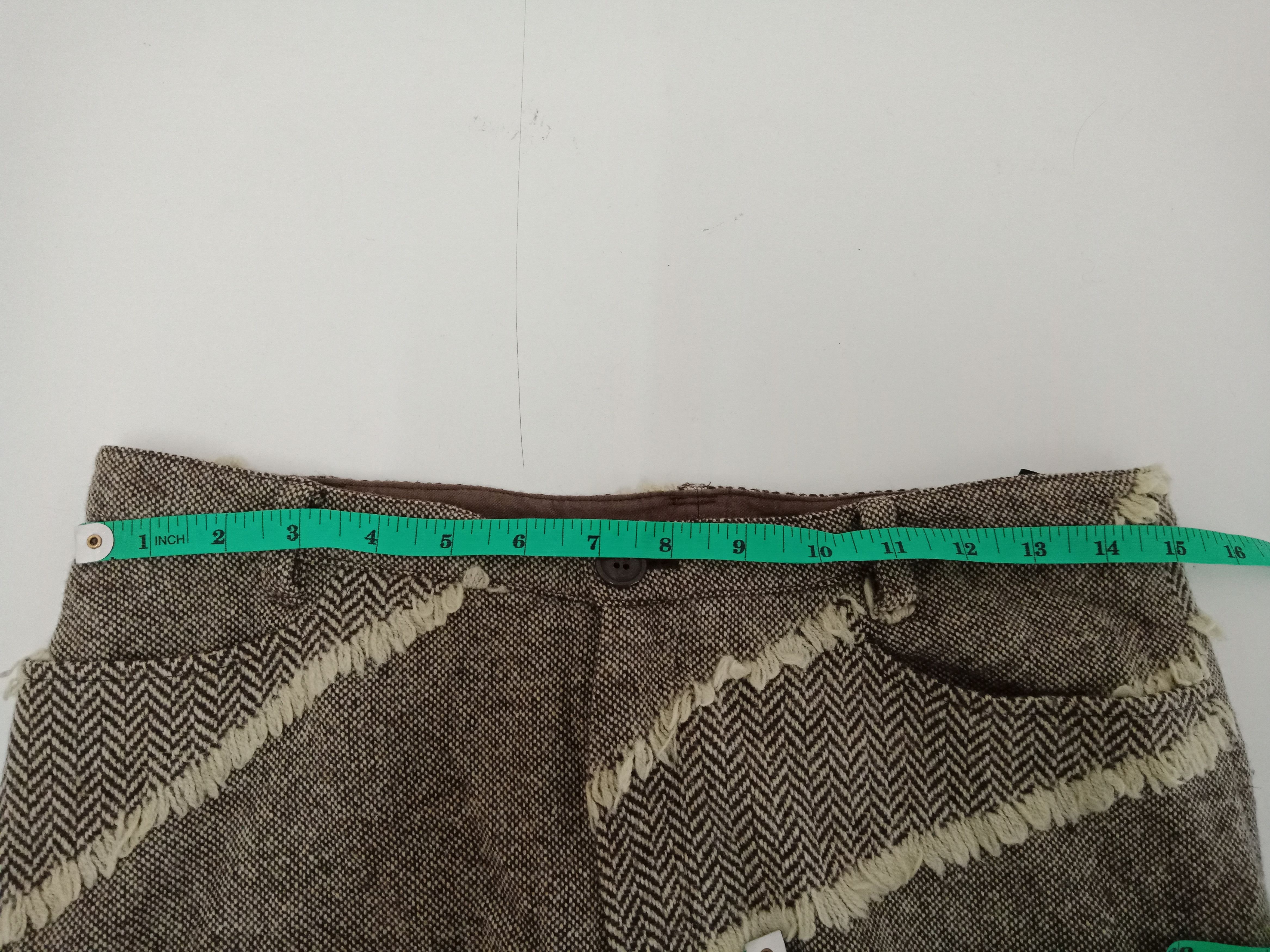 Japanese Brand Keiko Kish By Nosh Distressed Two Tones Threads Design Size US 30 / EU 46 - 10 Thumbnail