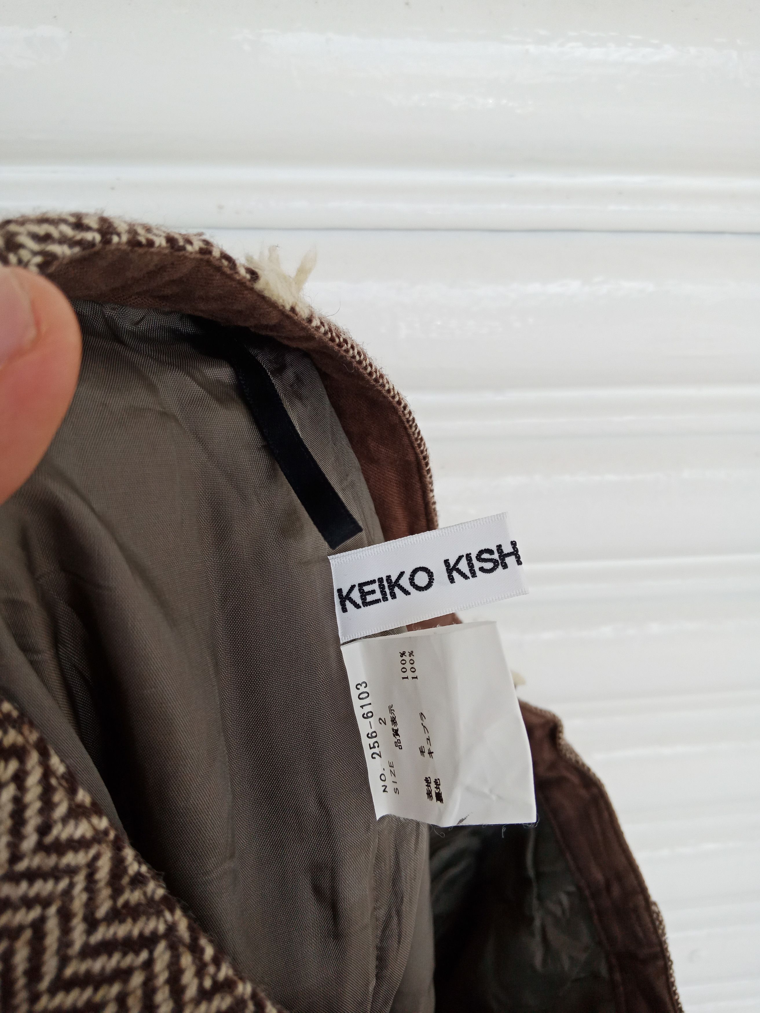 Japanese Brand Keiko Kish By Nosh Distressed Two Tones Threads Design Size US 30 / EU 46 - 12 Thumbnail