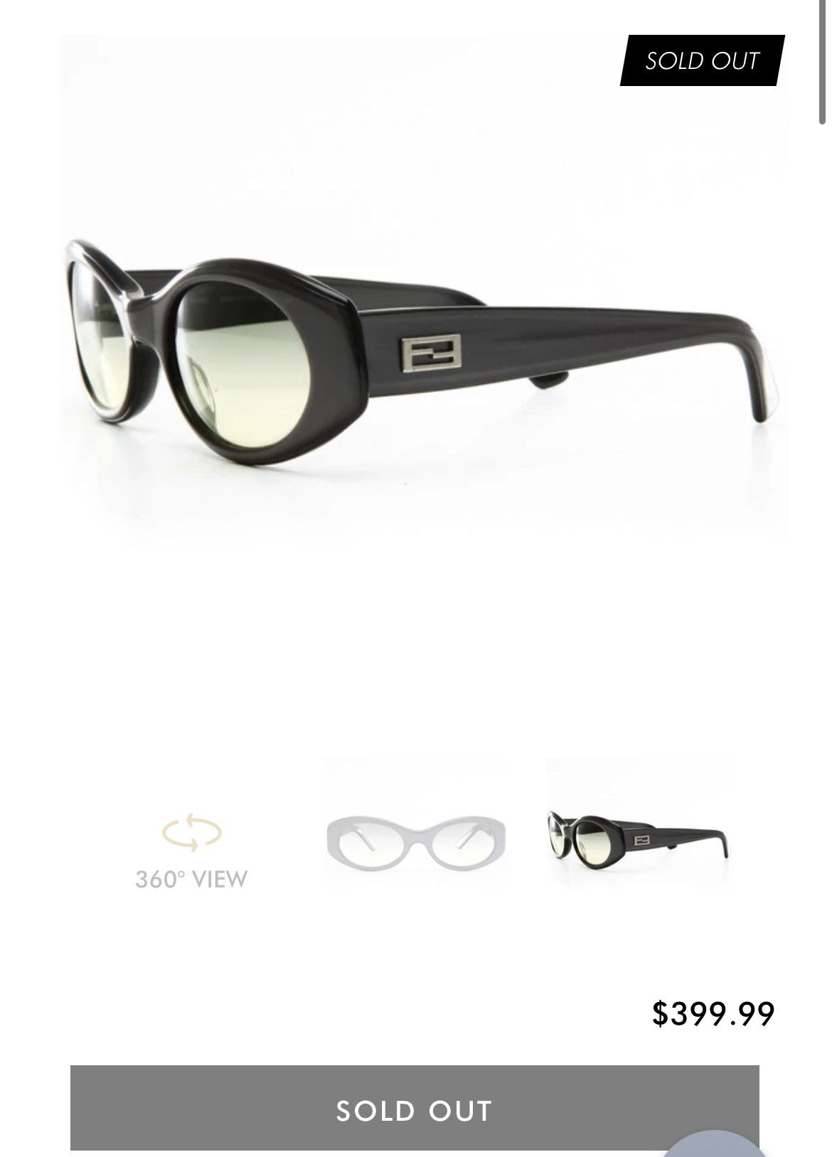 Fendi × Vintage Too sexy for this world Size ONE SIZE - 18 Thumbnail