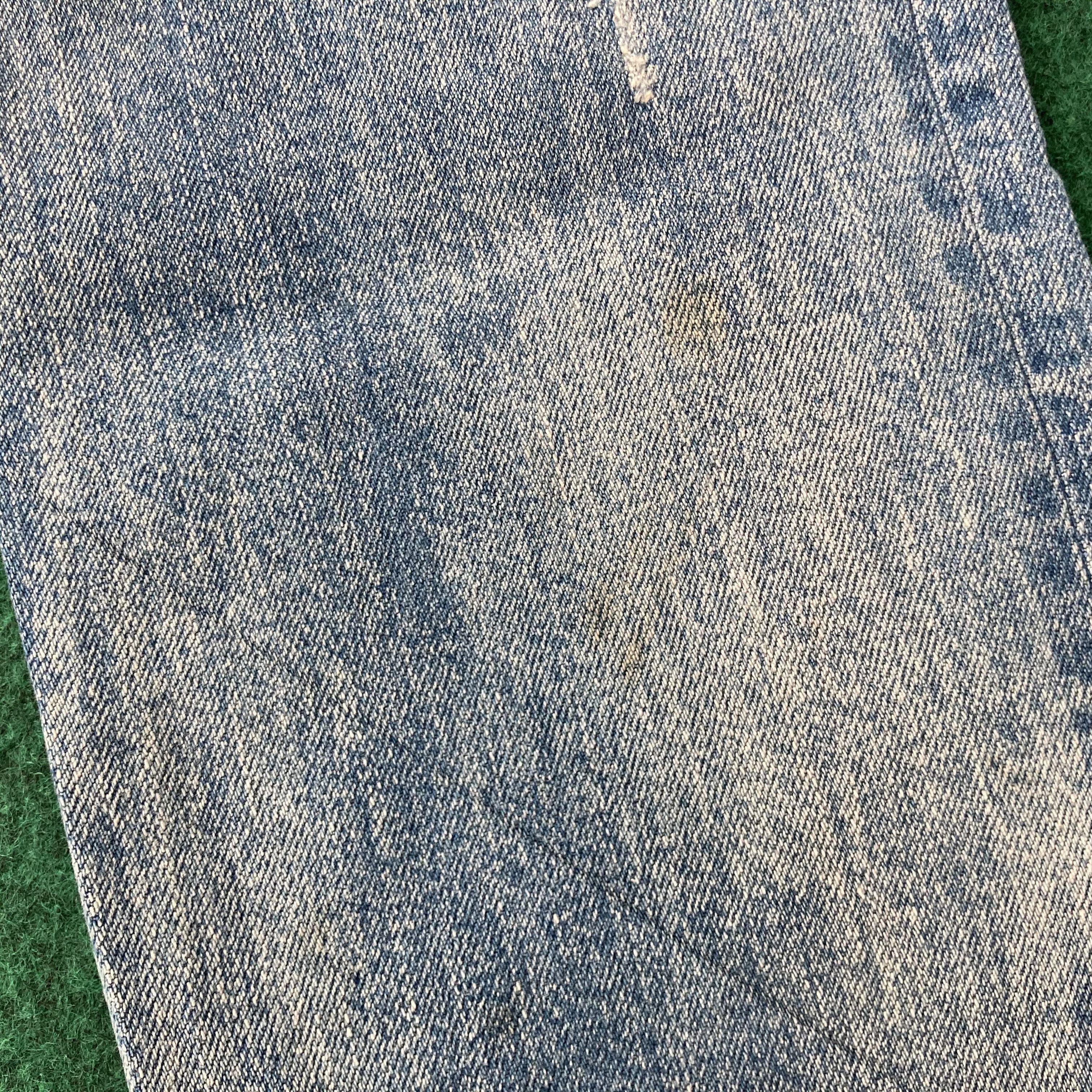 Japanese Brand Imp Distressed Ripped Grunge Punk Denim Retro Rare Jeans Size US 35 - 7 Thumbnail