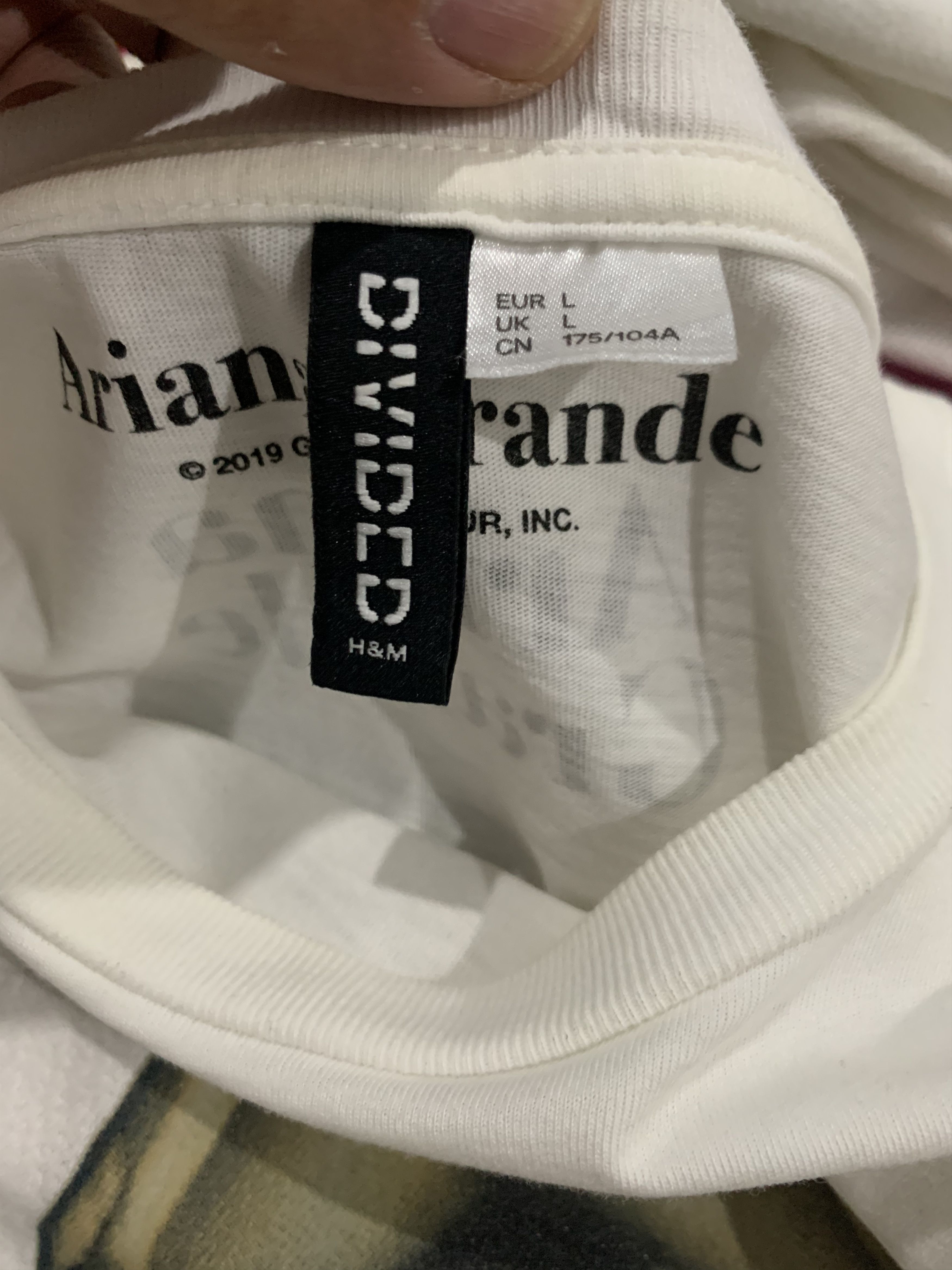Divided Ariana Grande x Rap Tee Size US L / EU 52-54 / 3 - 5 Thumbnail