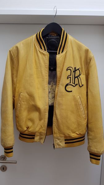 Vintage Vintage Baseball Leather Jacket 80s Size US L / EU 52-54 / 3 - 1 Thumbnail