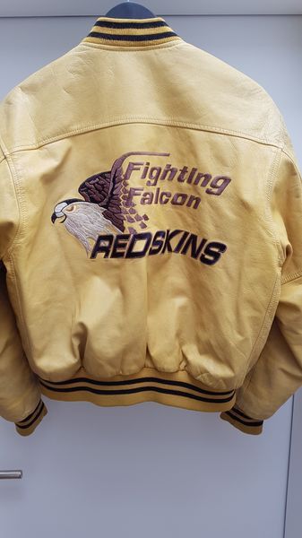 Vintage Vintage Baseball Leather Jacket 80s Size US L / EU 52-54 / 3 - 2 Thumbnail