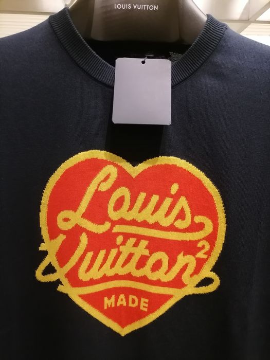 Used Louis Vuitton Made X Nigo T-shirt LV 2 Sweater Human Made