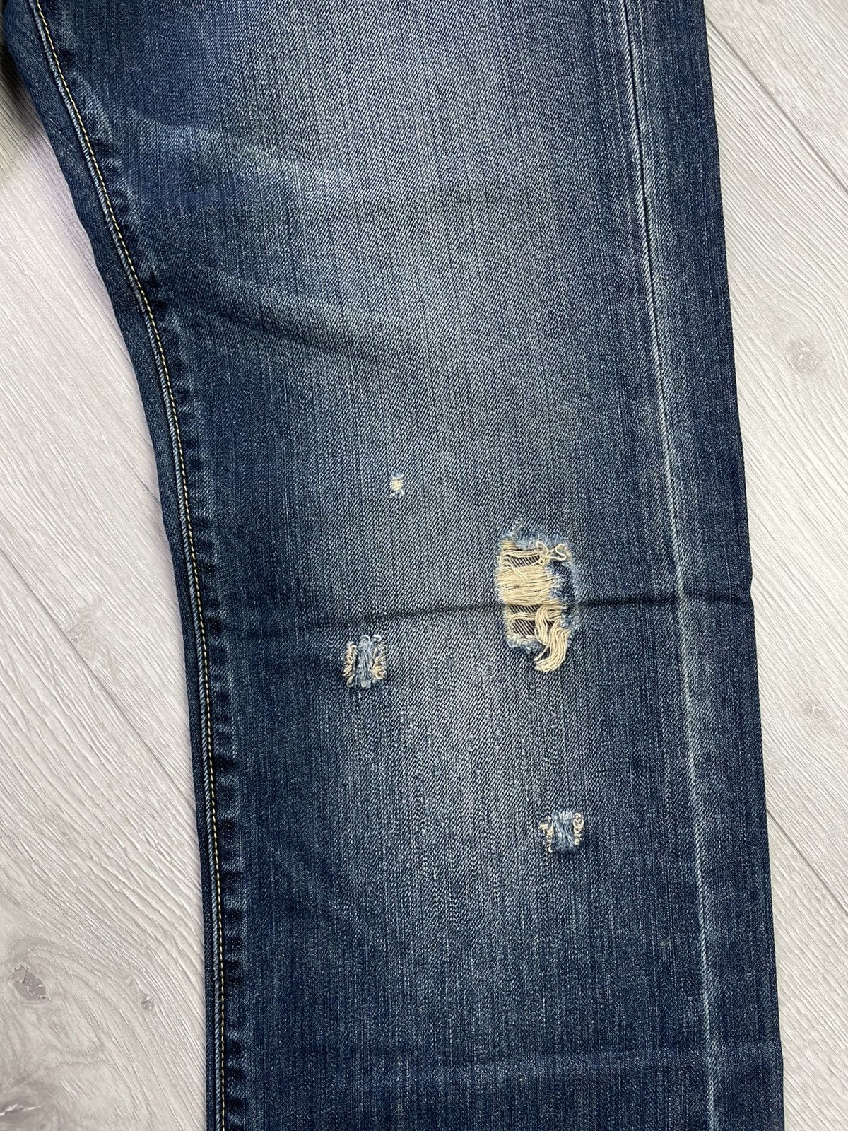 Christian Audigier Ed Hardy Vintage Classical Distressed Style Jeans Size US 32 / EU 48 - 8 Thumbnail