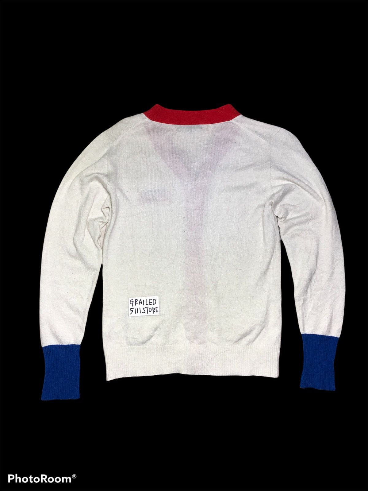 Aran Isles Knitwear × Japanese Brand Varosh Knit Cardigan Size US XS / EU 42 / 0 - 2 Thumbnail