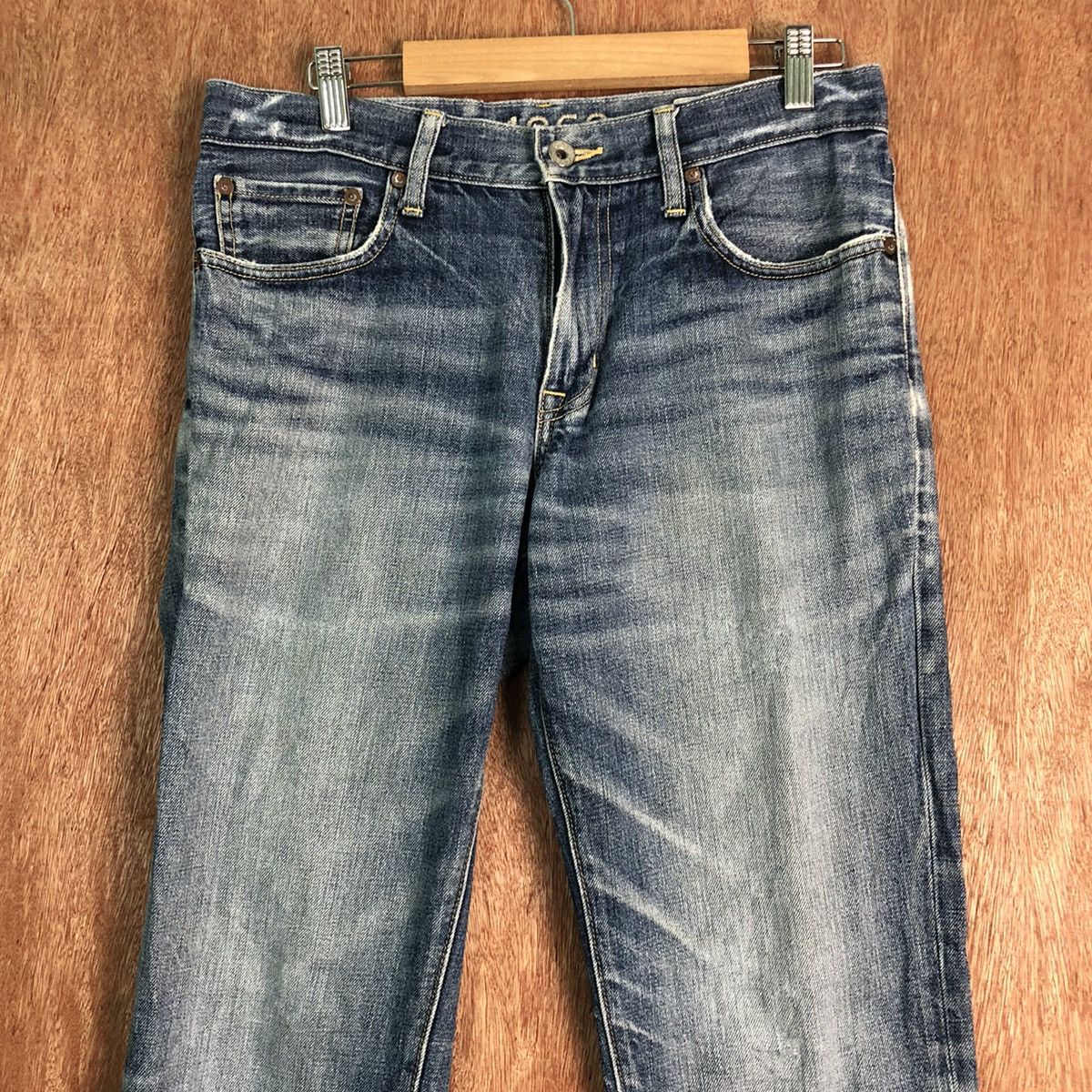 Gap DLL GAP Blue distressed Denim Jeans Pants #c172 Size US 31 - 2 Thumbnail