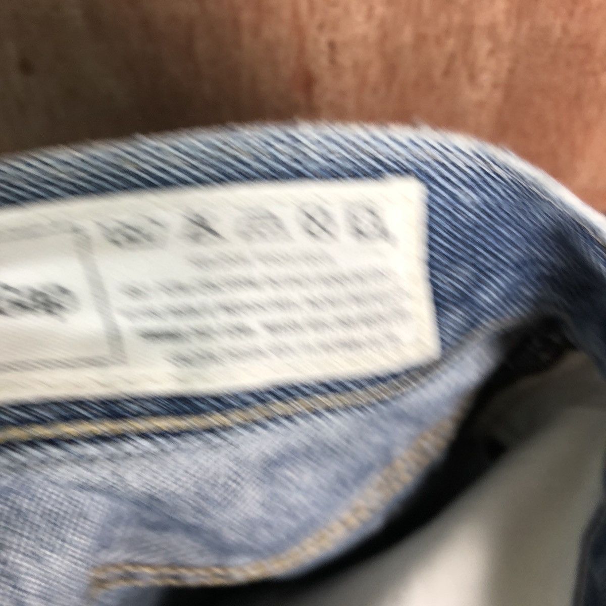Gap DLL GAP Blue distressed Denim Jeans Pants #c172 Size US 31 - 13 Thumbnail