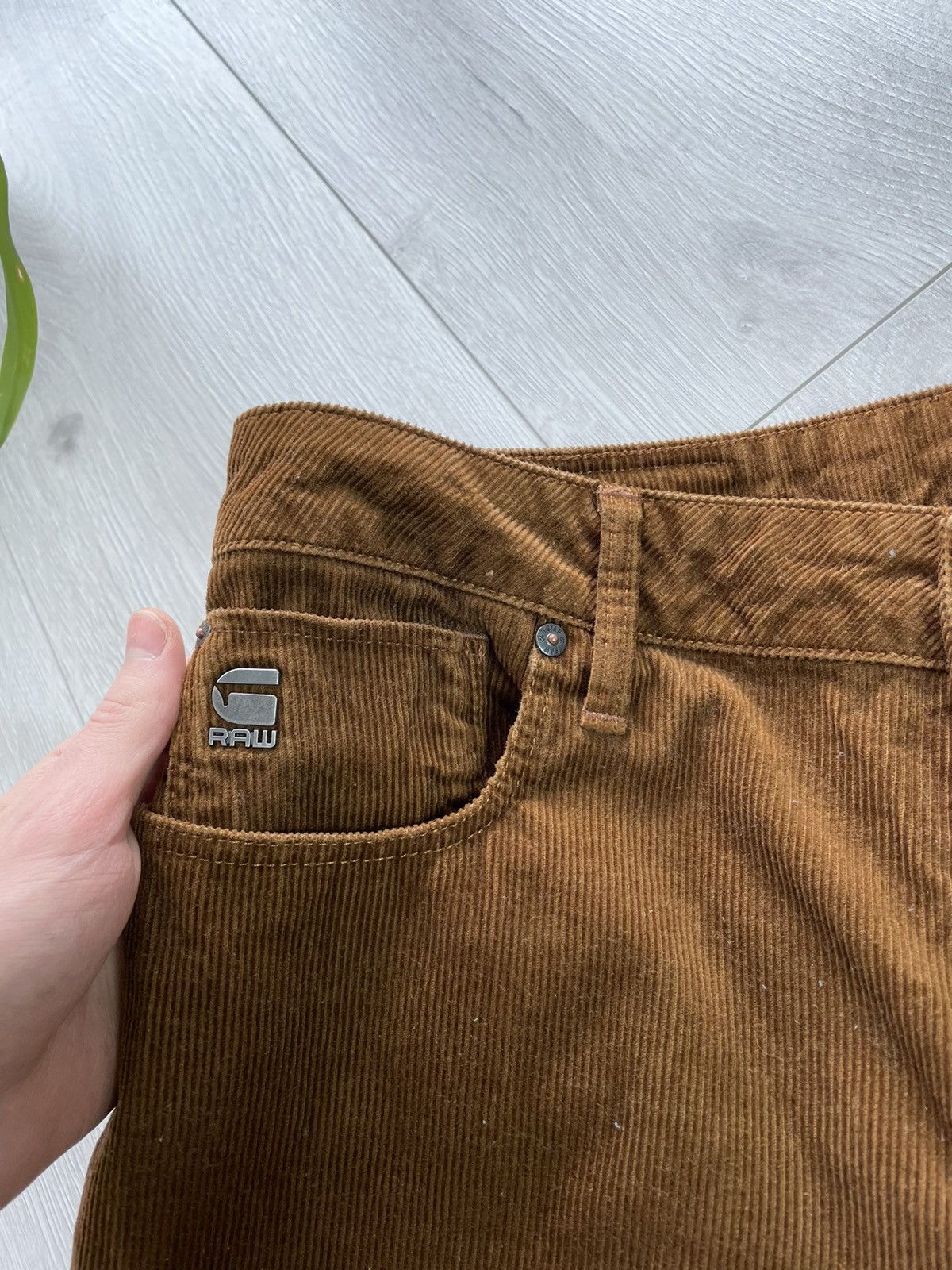 G-Star Corduroy Rare G Star Raw Biker Pants Size US 32 / EU 48 - 9 Thumbnail