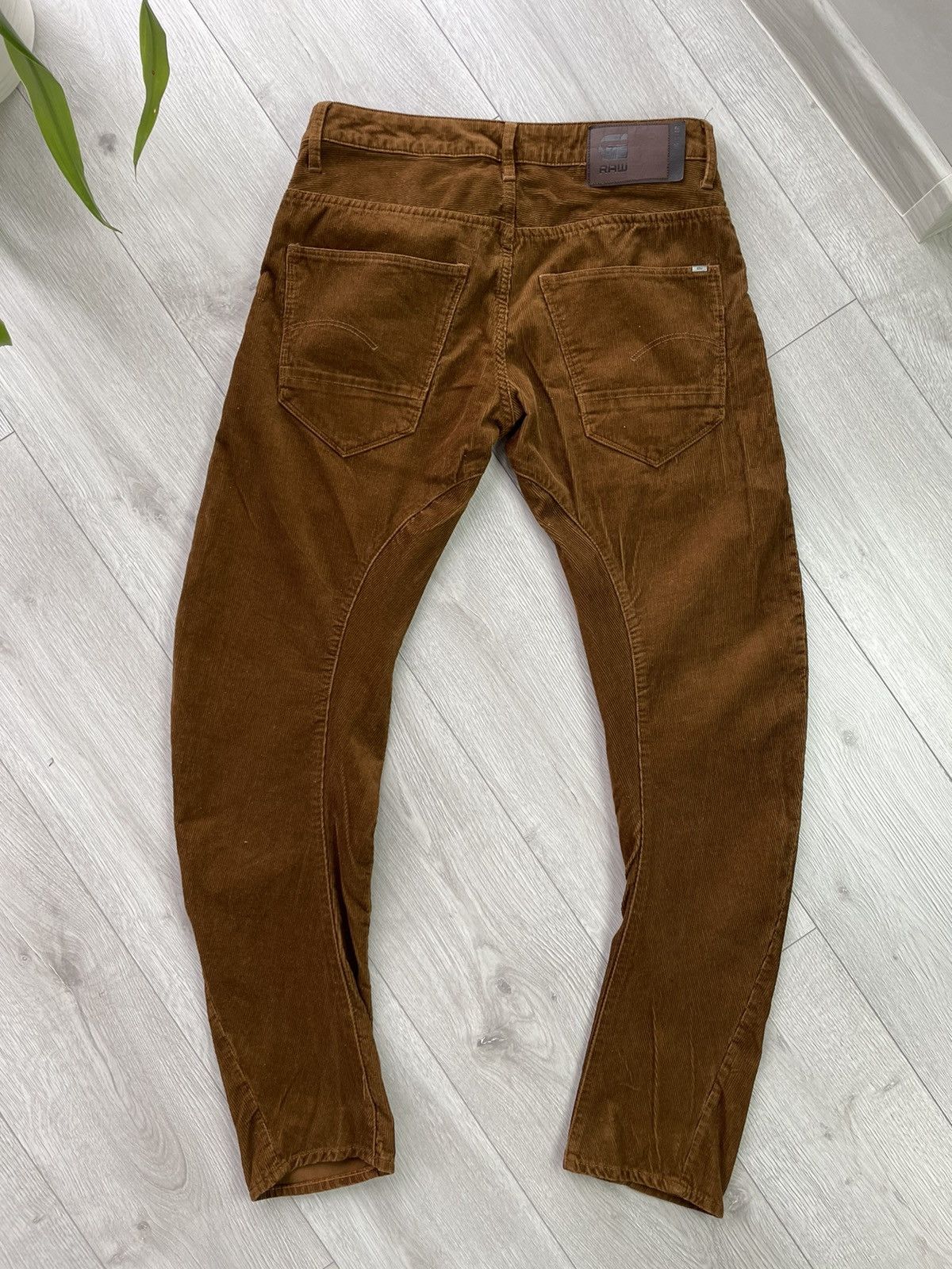 G-Star Corduroy Rare G Star Raw Biker Pants Size US 32 / EU 48 - 4 Thumbnail