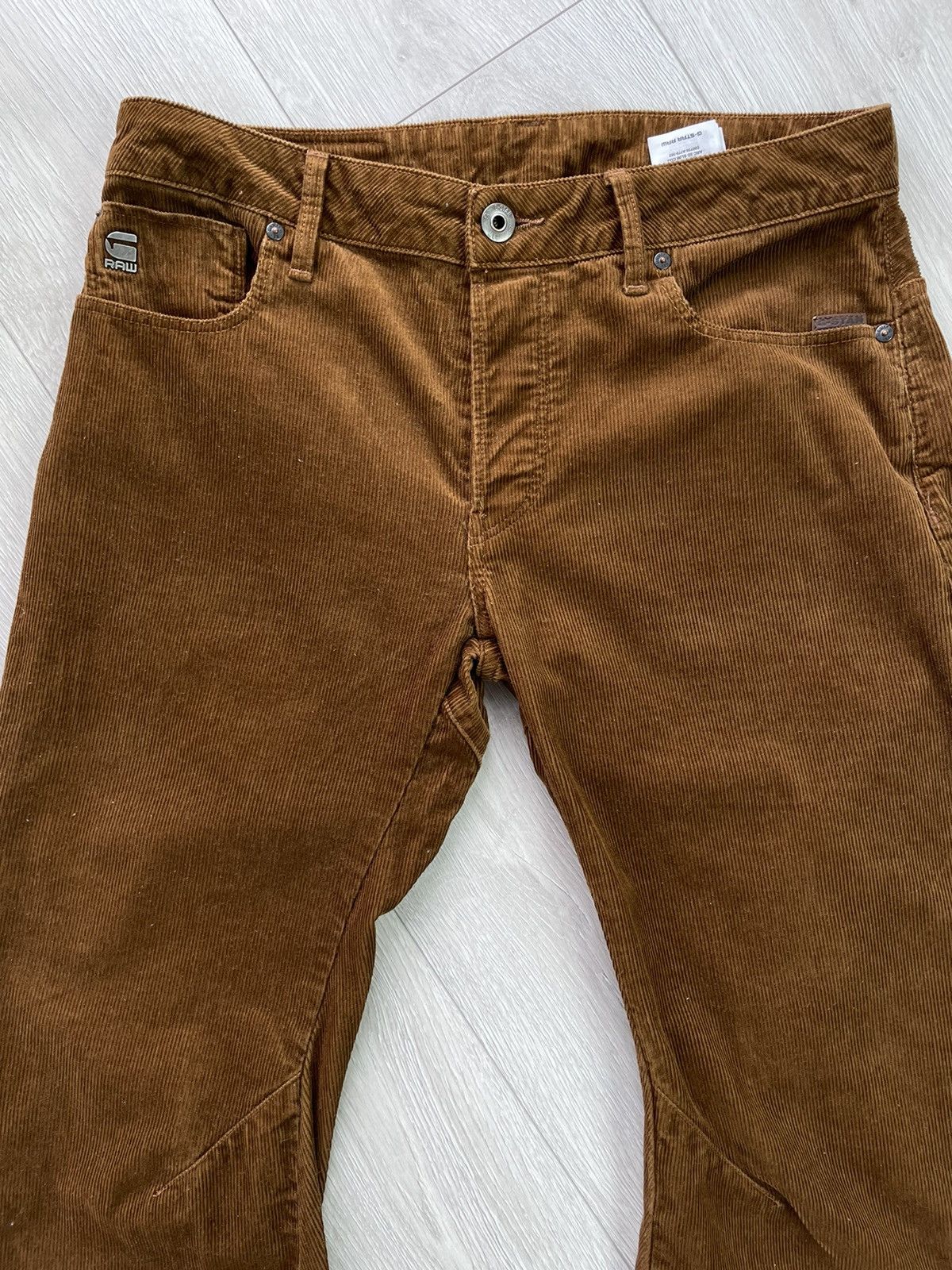 G-Star Corduroy Rare G Star Raw Biker Pants Size US 32 / EU 48 - 3 Thumbnail