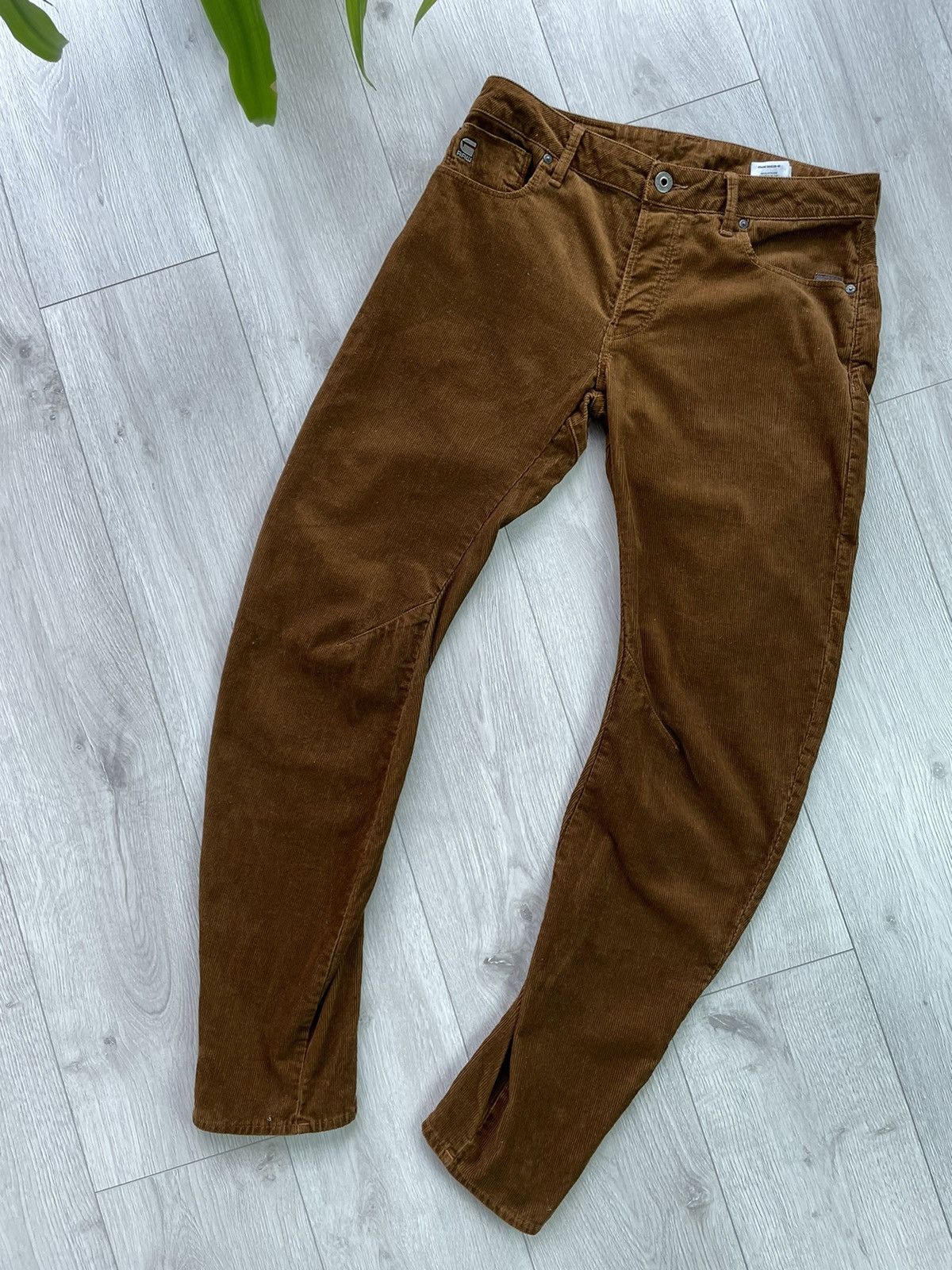 G-Star Corduroy Rare G Star Raw Biker Pants Size US 32 / EU 48 - 2 Thumbnail