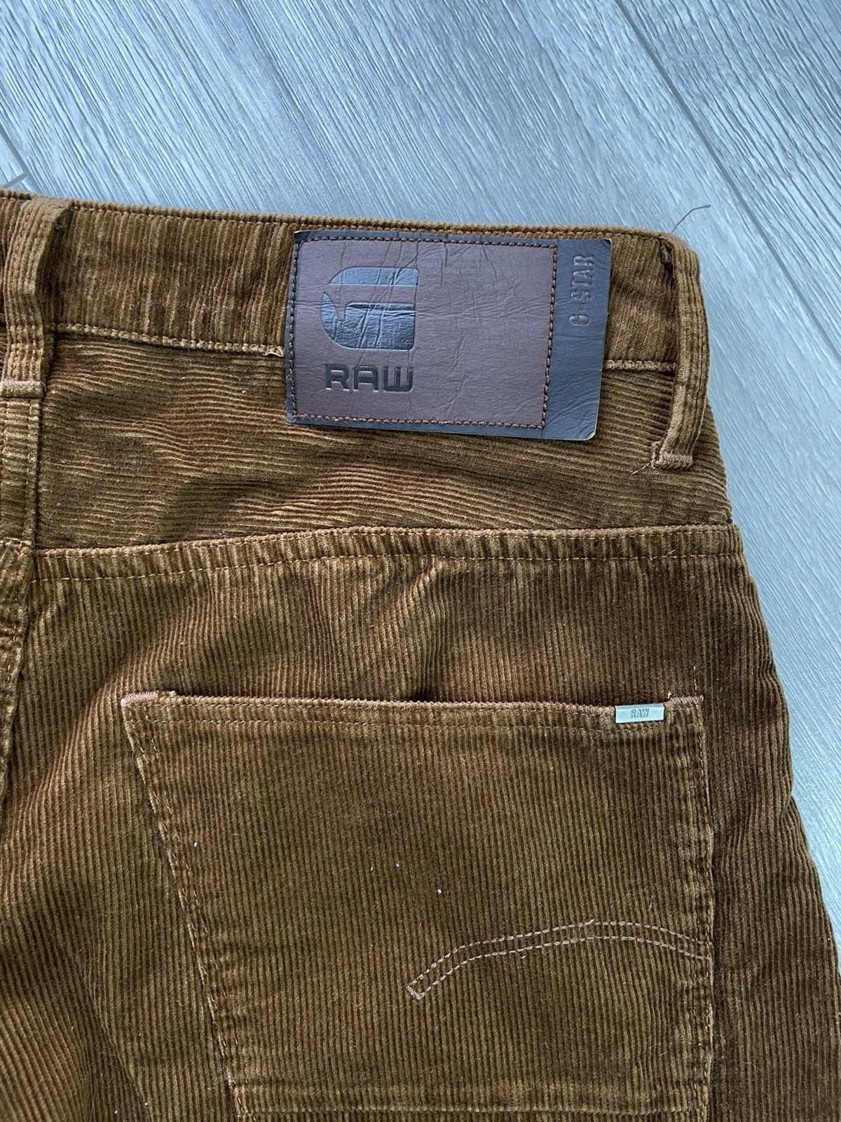 G-Star Corduroy Rare G Star Raw Biker Pants Size US 32 / EU 48 - 6 Thumbnail