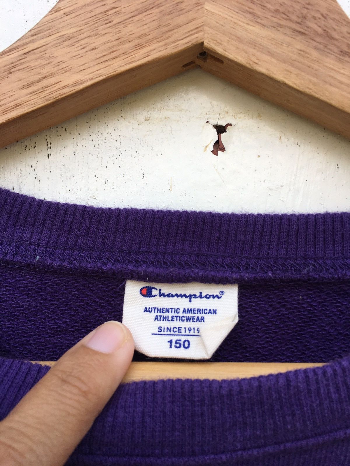 Champion Rare Vintage Champion Spellout Logo Sweater Size US XS / EU 42 / 0 - 7 Thumbnail
