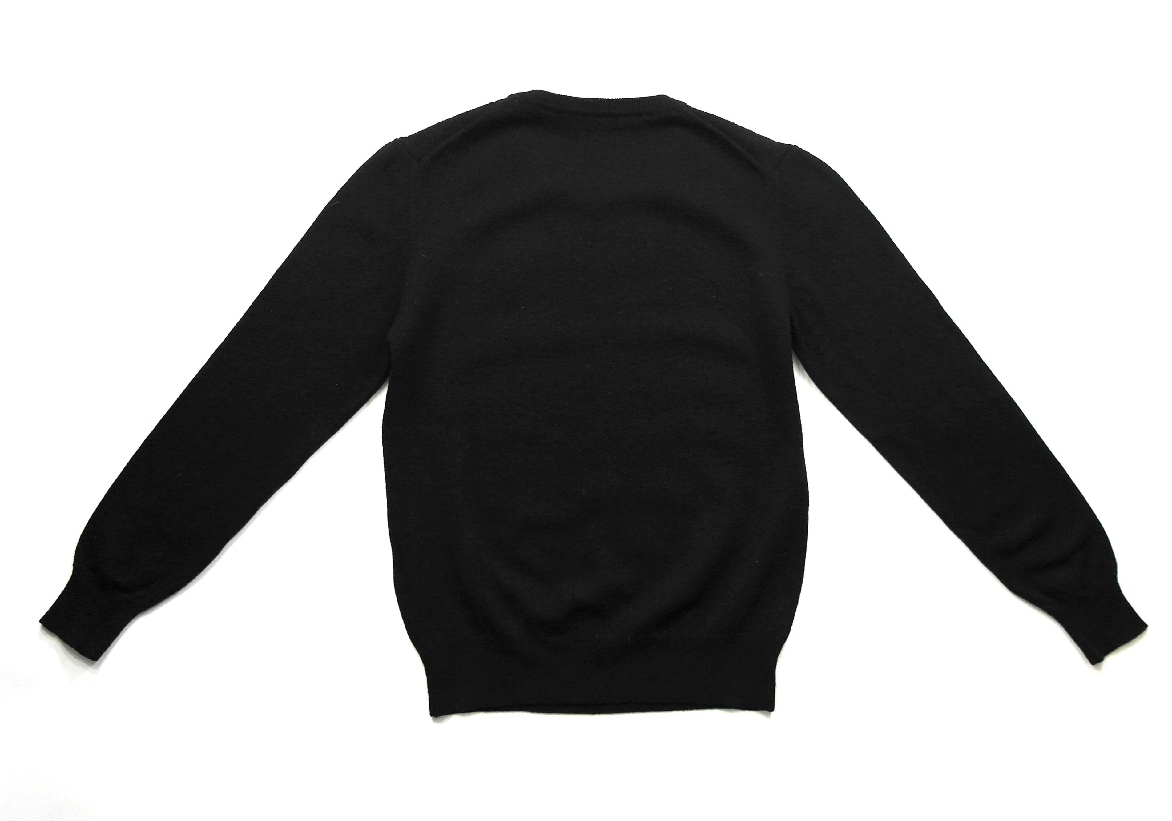 Versace Versace Womens Sweater Medusa Logo Black Size L / US 10 / IT 46 - 2 Thumbnail