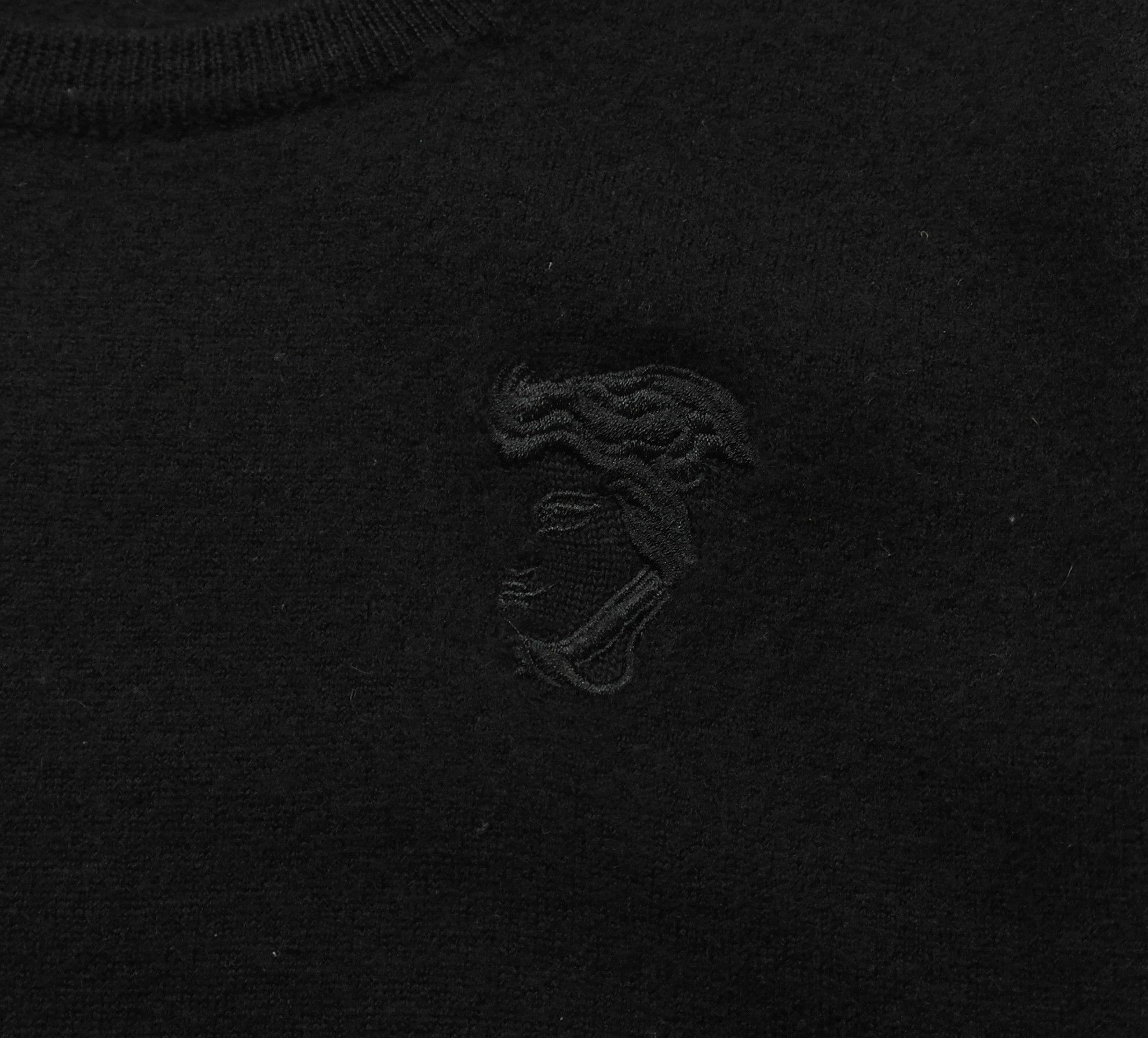 Versace Versace Womens Sweater Medusa Logo Black Size L / US 10 / IT 46 - 5 Thumbnail
