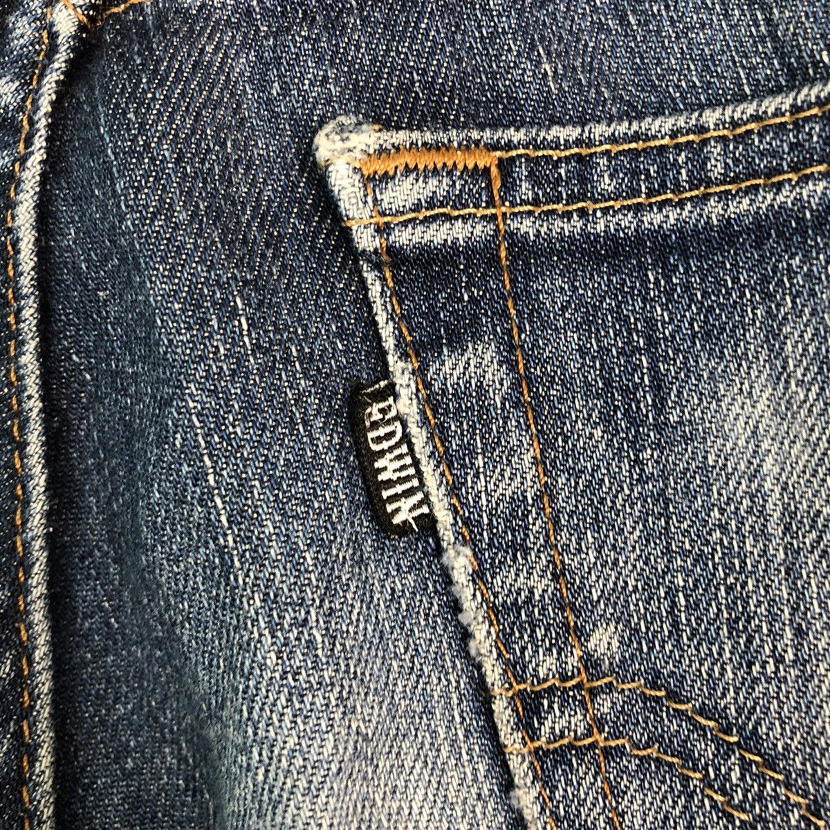 Edwin DLL Edwin Blue Denim faded Jeans Pants #c195 Size US 28 / EU 44 - 9 Thumbnail