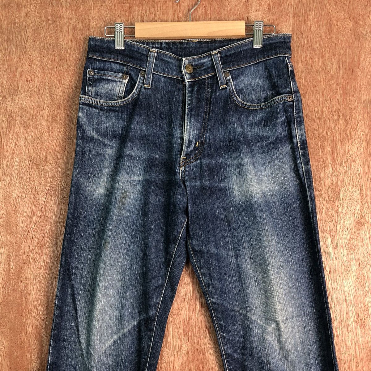 Edwin DLL Edwin Blue Denim faded Jeans Pants #c195 Size US 28 / EU 44 - 2 Thumbnail