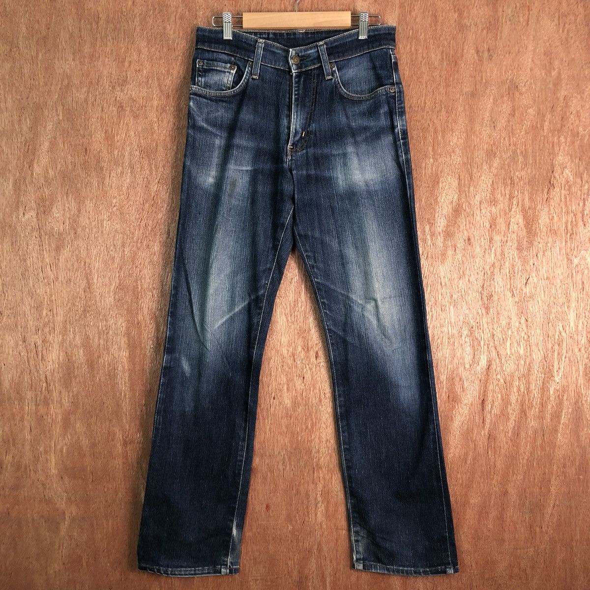 Edwin DLL Edwin Blue Denim faded Jeans Pants #c195 Size US 28 / EU 44 - 1 Thumbnail