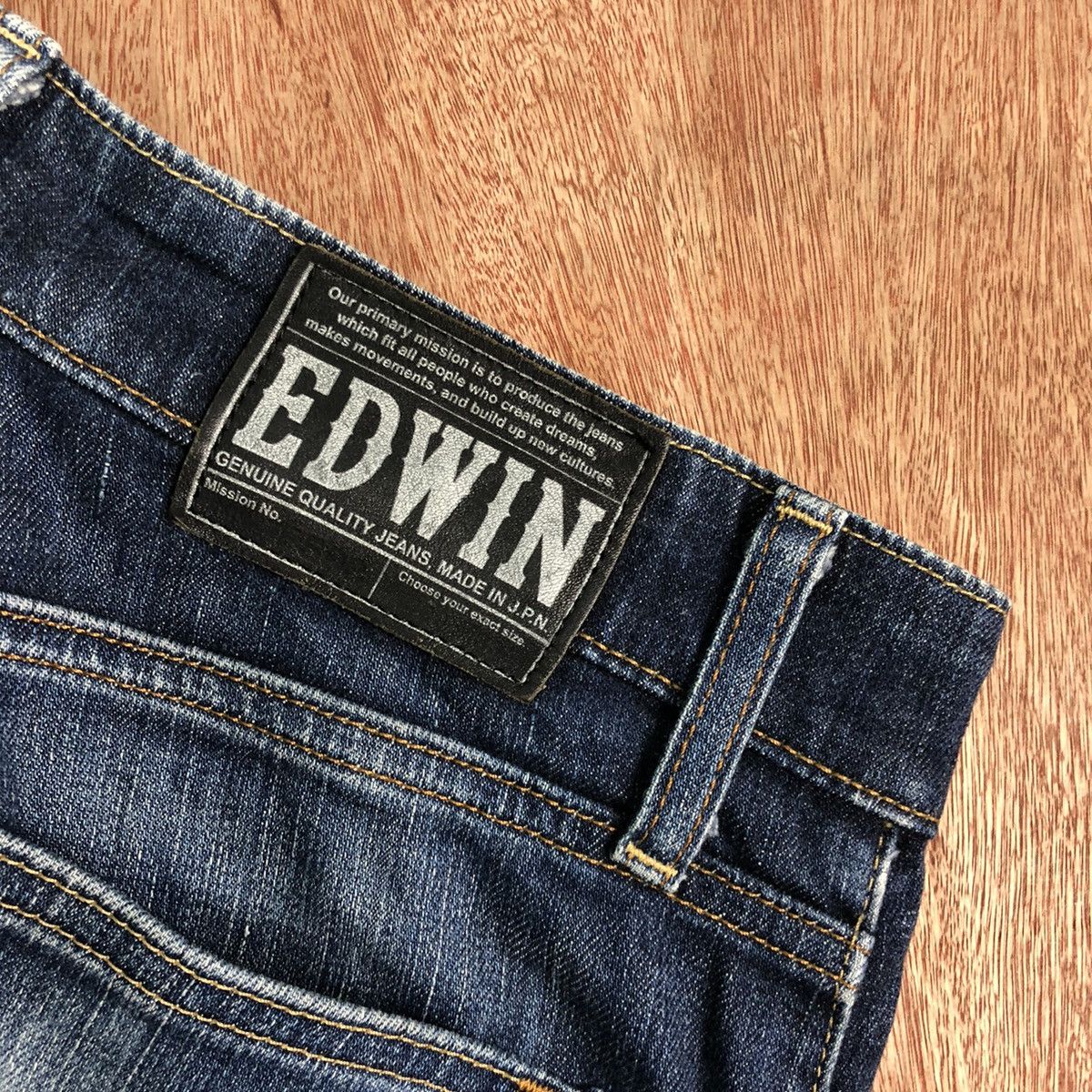 Edwin DLL Edwin Blue Denim faded Jeans Pants #c195 Size US 28 / EU 44 - 10 Thumbnail