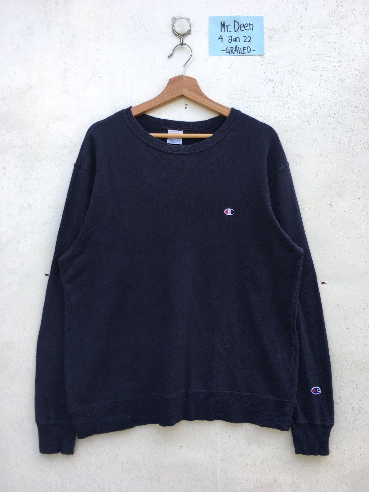 Champion Rare Vintage Champion Small Logos Sweater Size US L / EU 52-54 / 3 - 2 Thumbnail