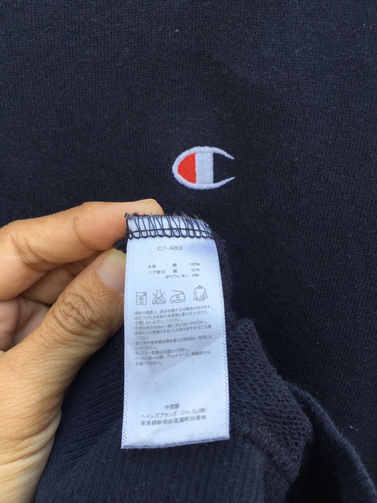 Champion Rare Vintage Champion Small Logos Sweater Size US L / EU 52-54 / 3 - 9 Thumbnail